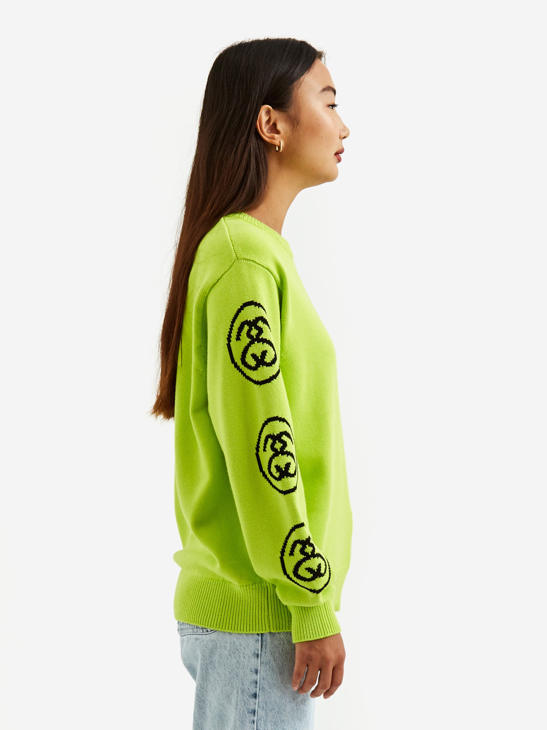 Stussy SS-Link Sweater W - Lime – Goodhood