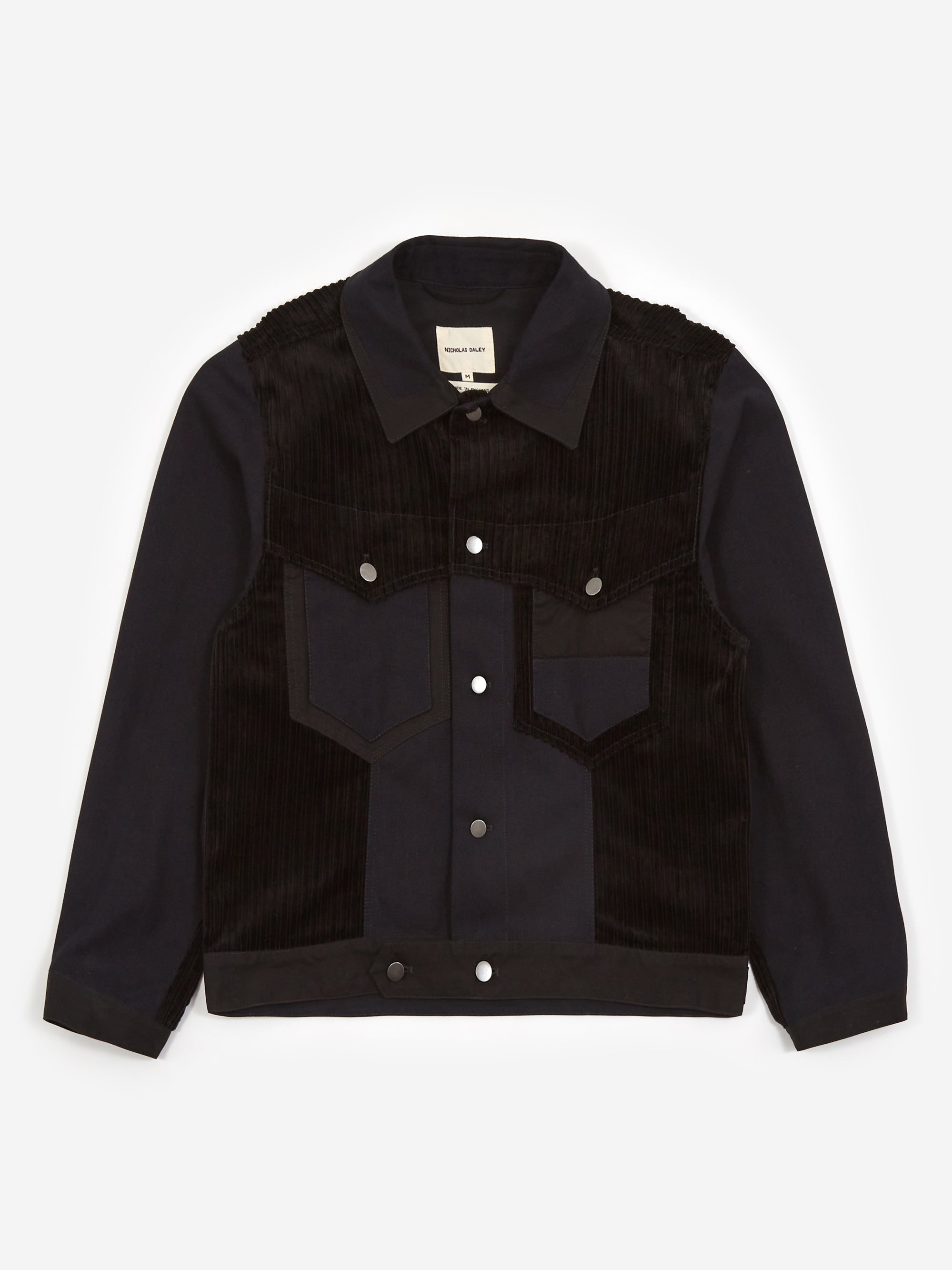 Nicholas Daley Stone Jacket - Indigo/Black – Goodhood