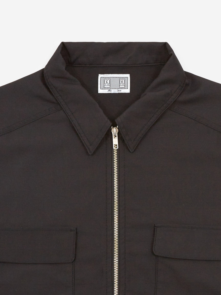 C.E Cav Empt Zip Short Shirt Jacket #2 - Black – Goodhood