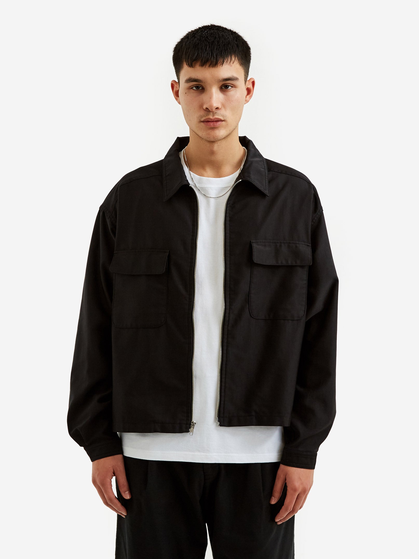 C.E Cav Empt Zip Short Shirt Jacket #2 - Black – Goodhood