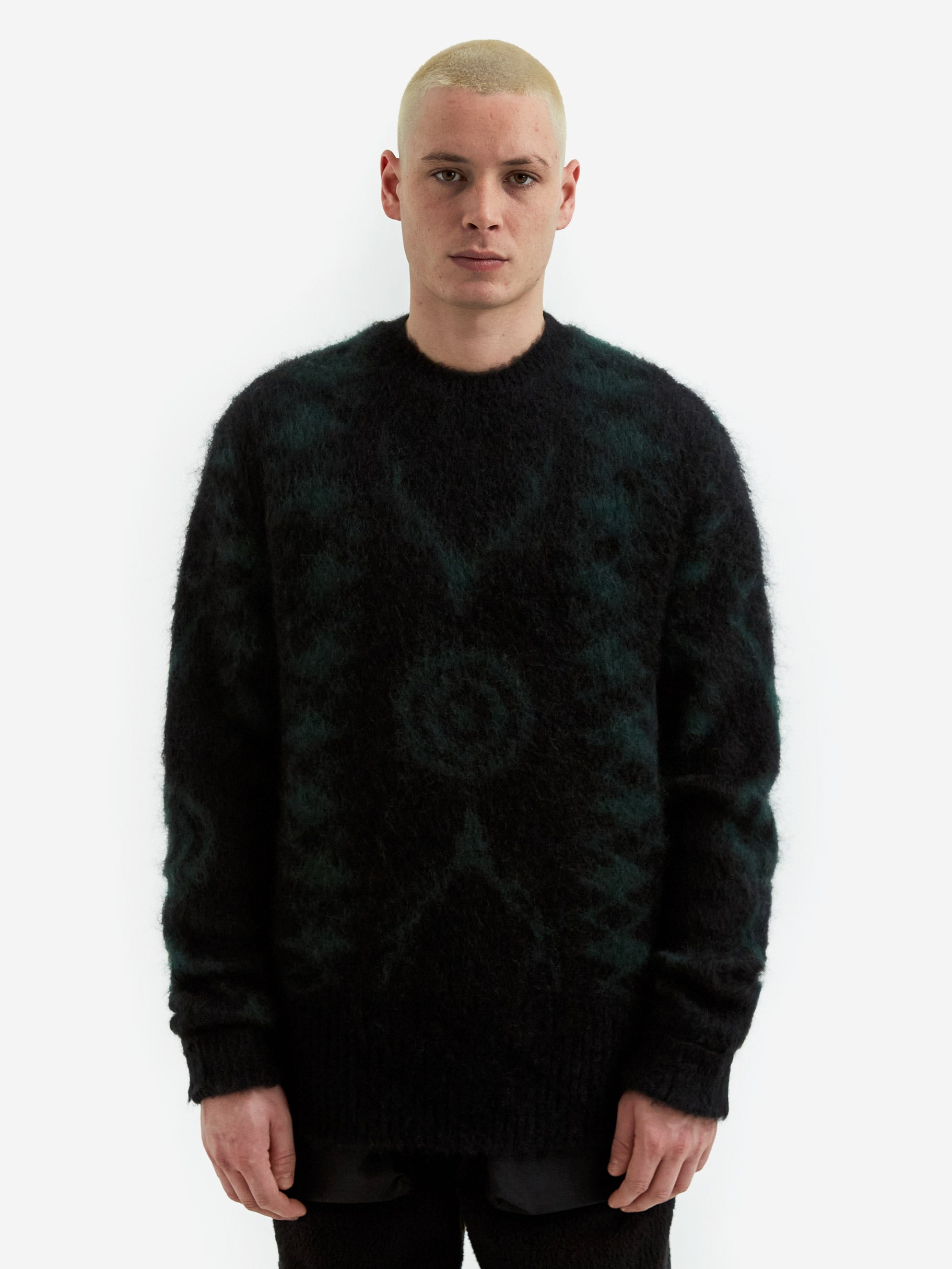 South2 West8 Loose Fit Sweater S2W8 Native Black – Goodhood