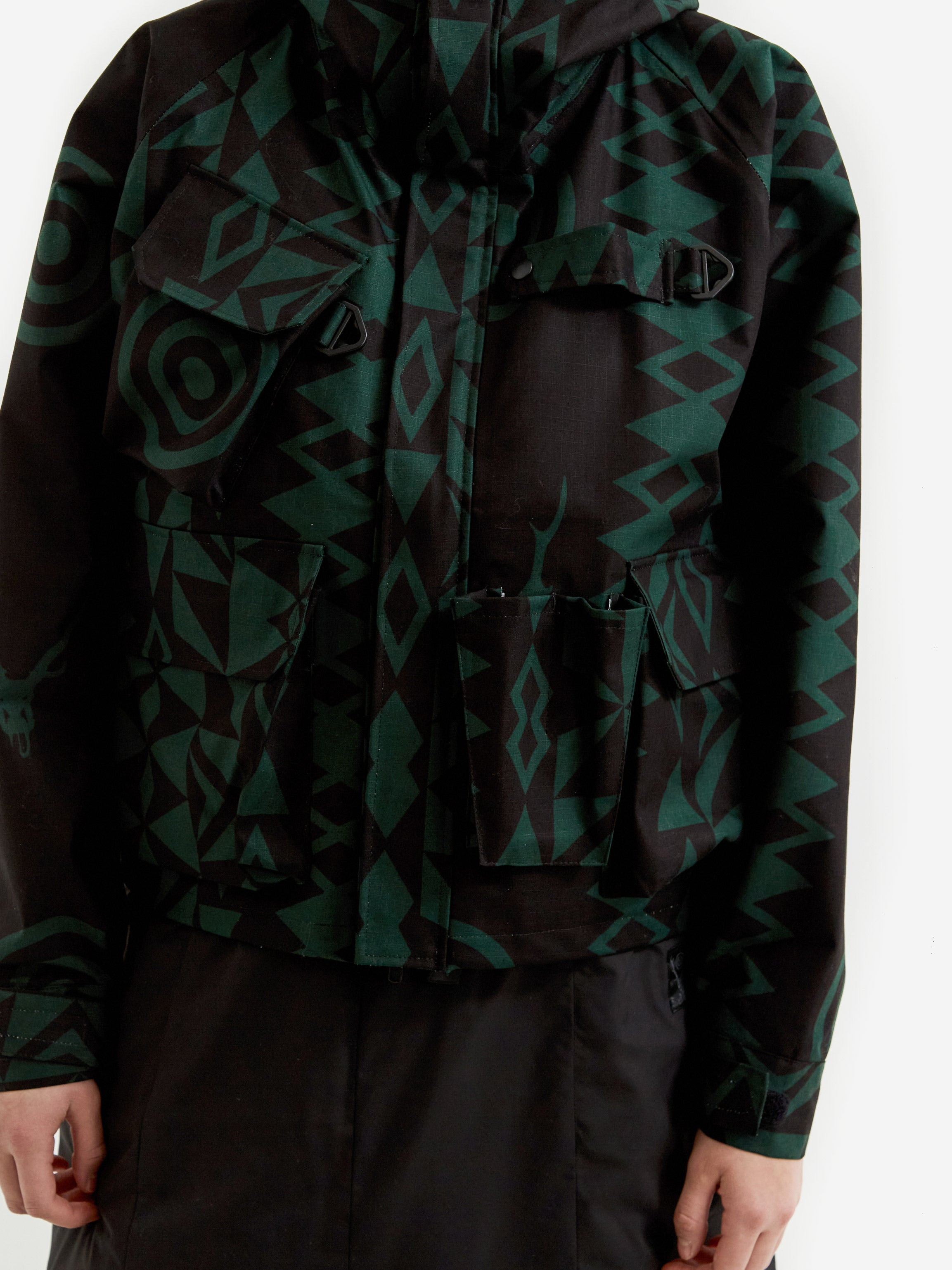 South2 West8 River Trek Jacket - Cotton Ripstop / 3Layer - Skull 