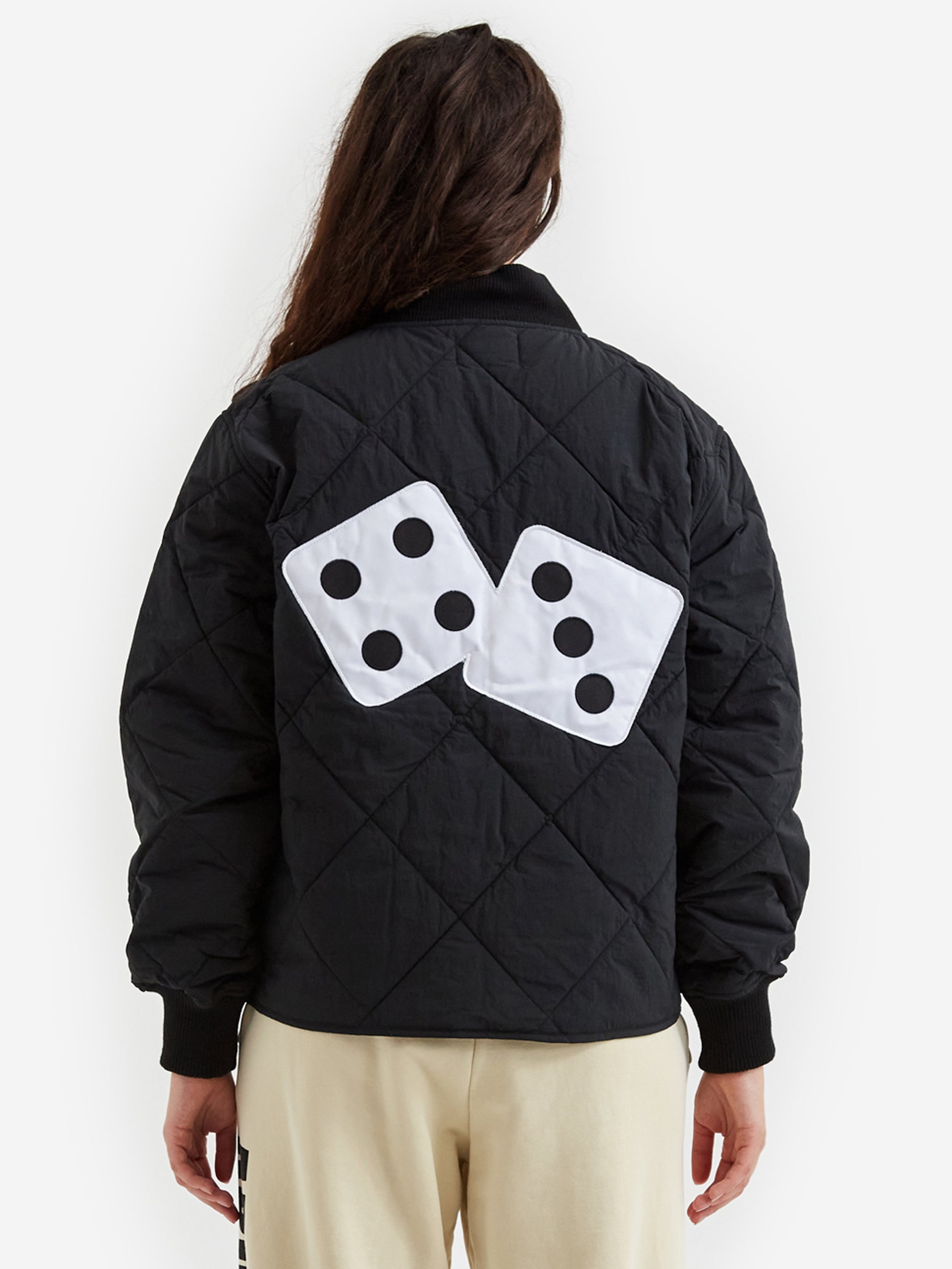 Stussy Dice Quilted Liner Jacket W - Black – Goodhood