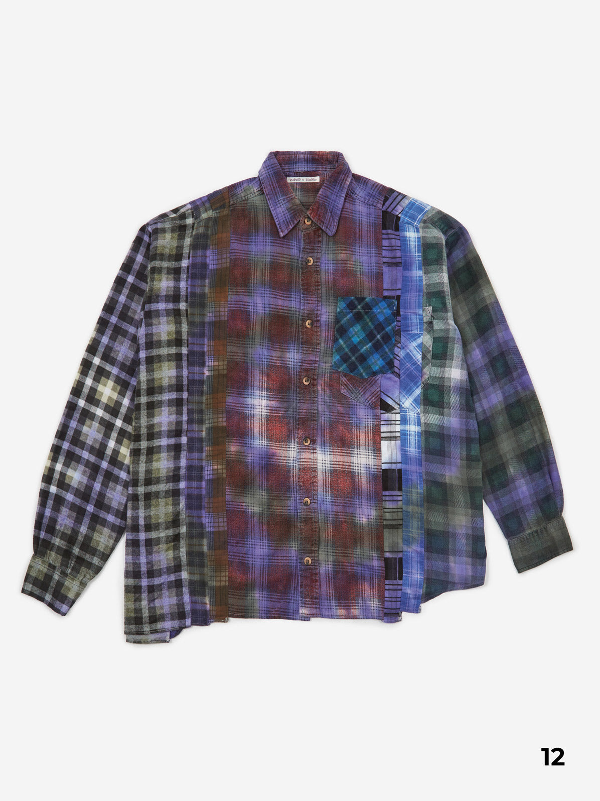 needles tie dye shirt