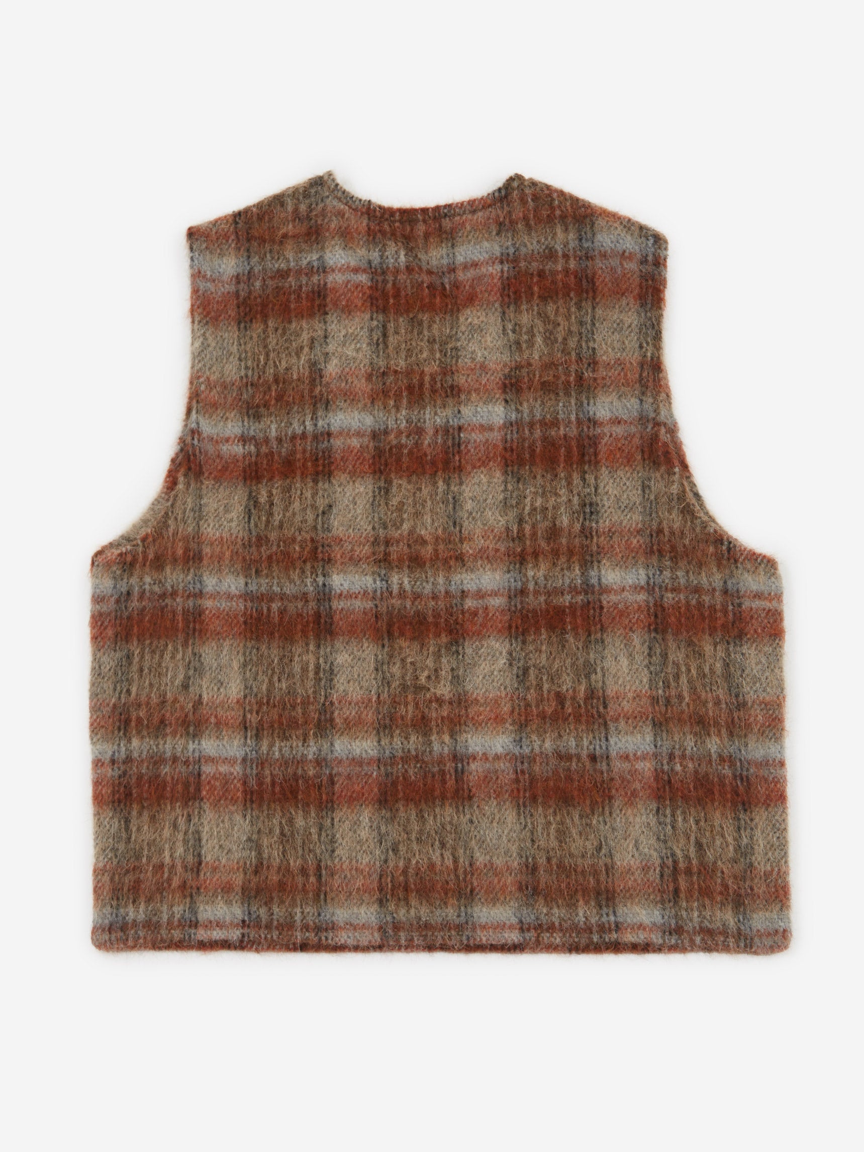 Our Legacy Double Lock Vest - Ament Check Mohair