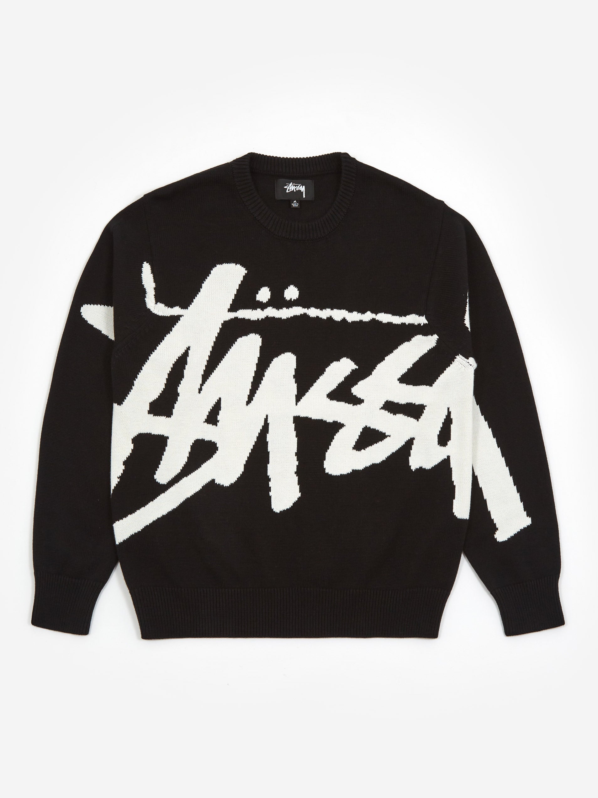 stussy ニット ☆関税込☆STUSSY☆Stussy Curly S Sweater Natural☆ニット☆ (STUSSY
