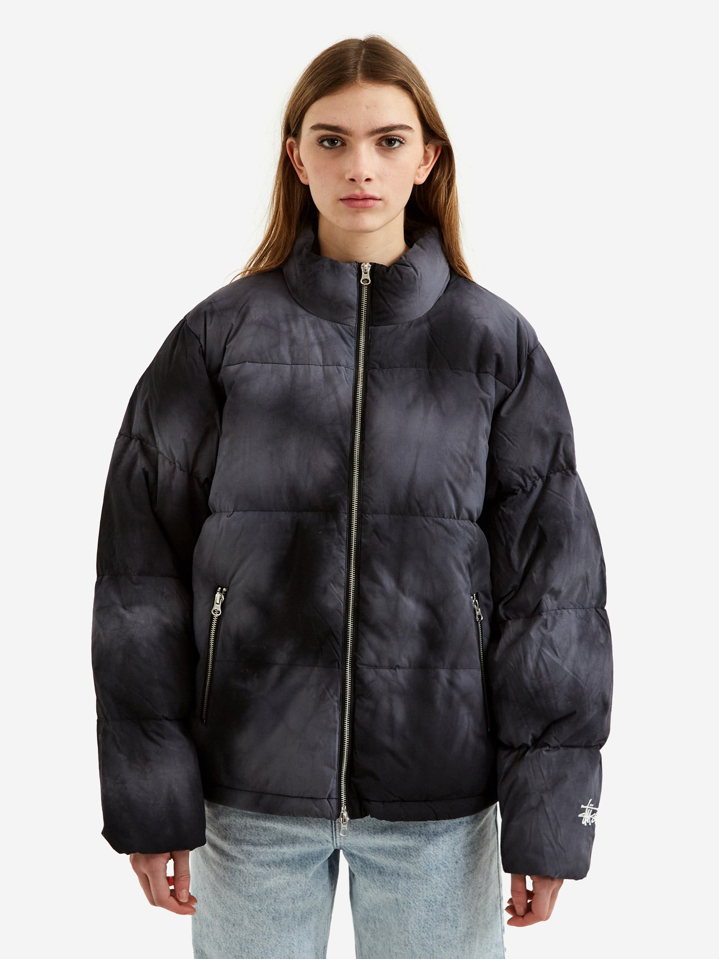 STUSSY RECYCLED NYLON DOWN PUFFER L | nate-hospital.com
