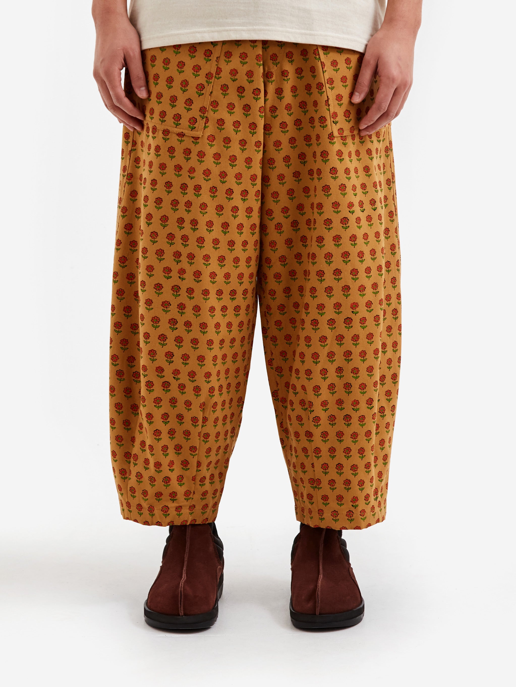 Gentle Fullness Found Trouser - Cinnamon 1970s Print – Goodhood
