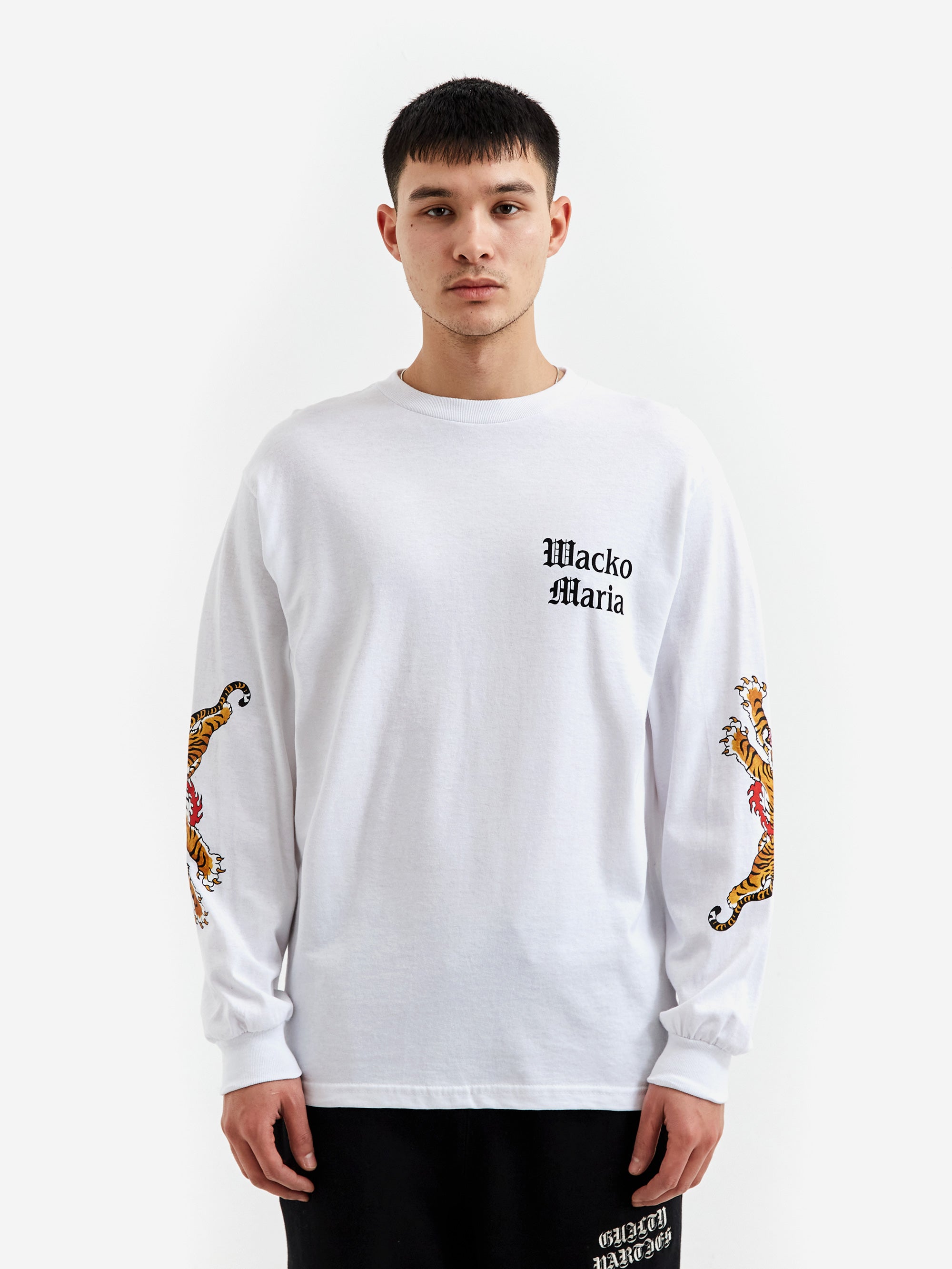 Wacko Maria Tim Lehi / Crew Neck Long Sleeve T-Shirt (Type-3