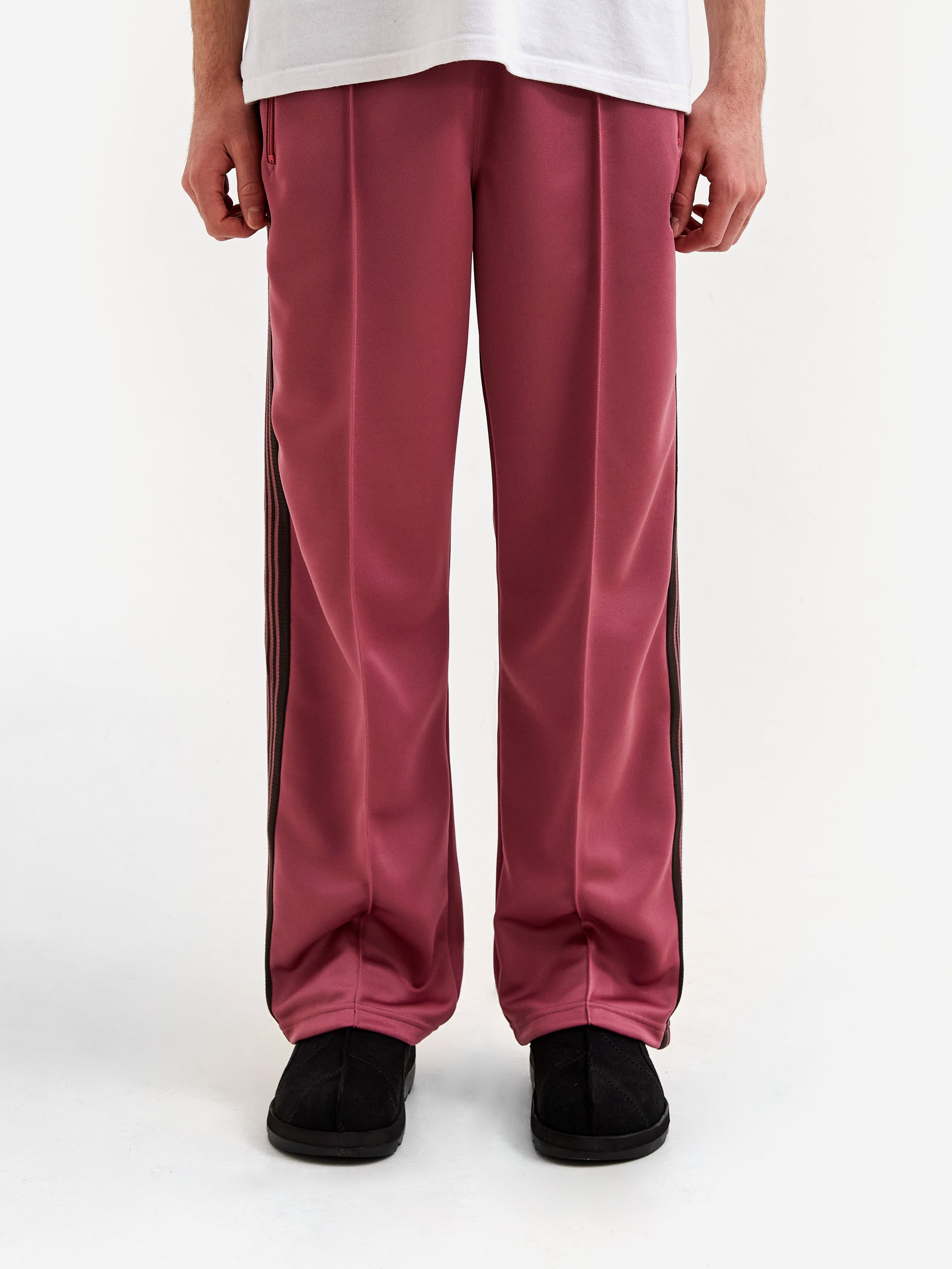 Needles Track Pant - Poly Smooth Smoke Pink – OALLERY