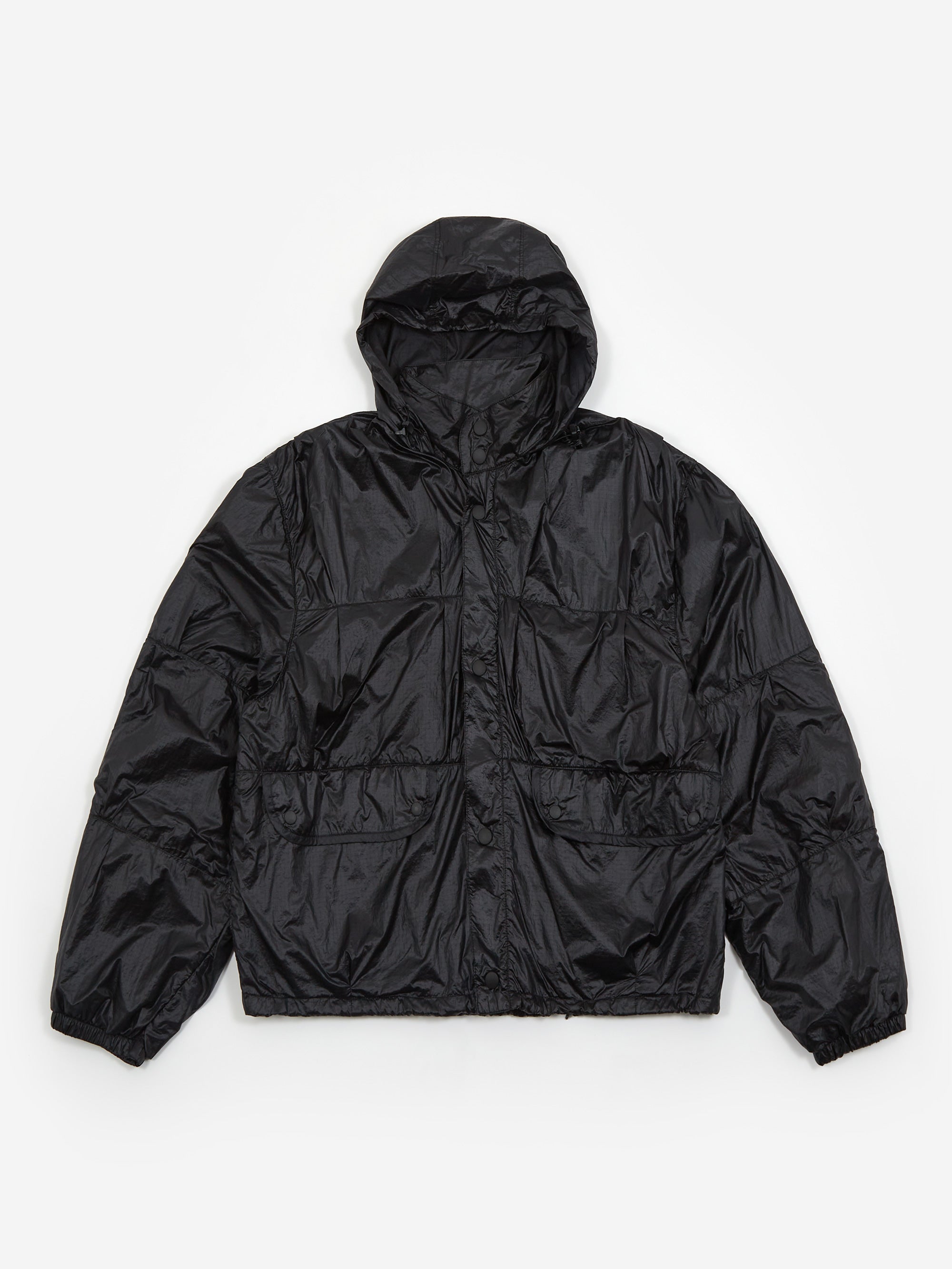 Our Legacy Exhale Puffa Jacket - Black Tech Ripstop