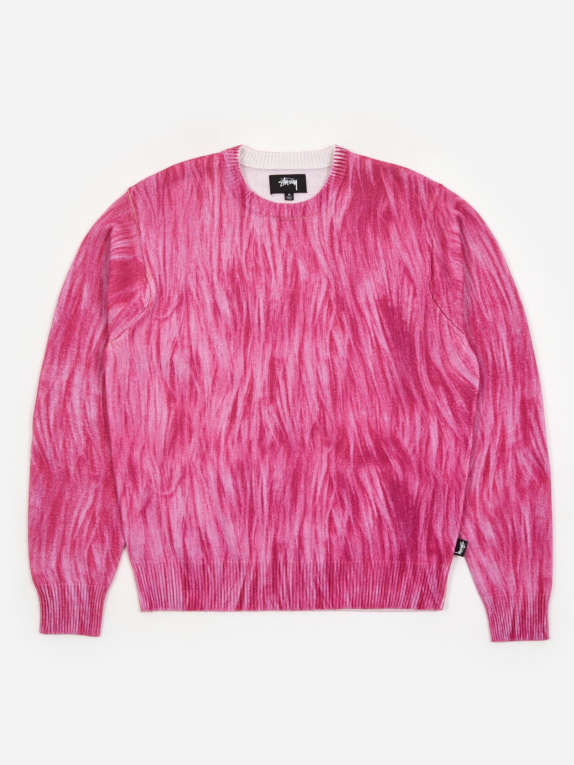 STUSSY PRINTED FUR SWEATER - ニット