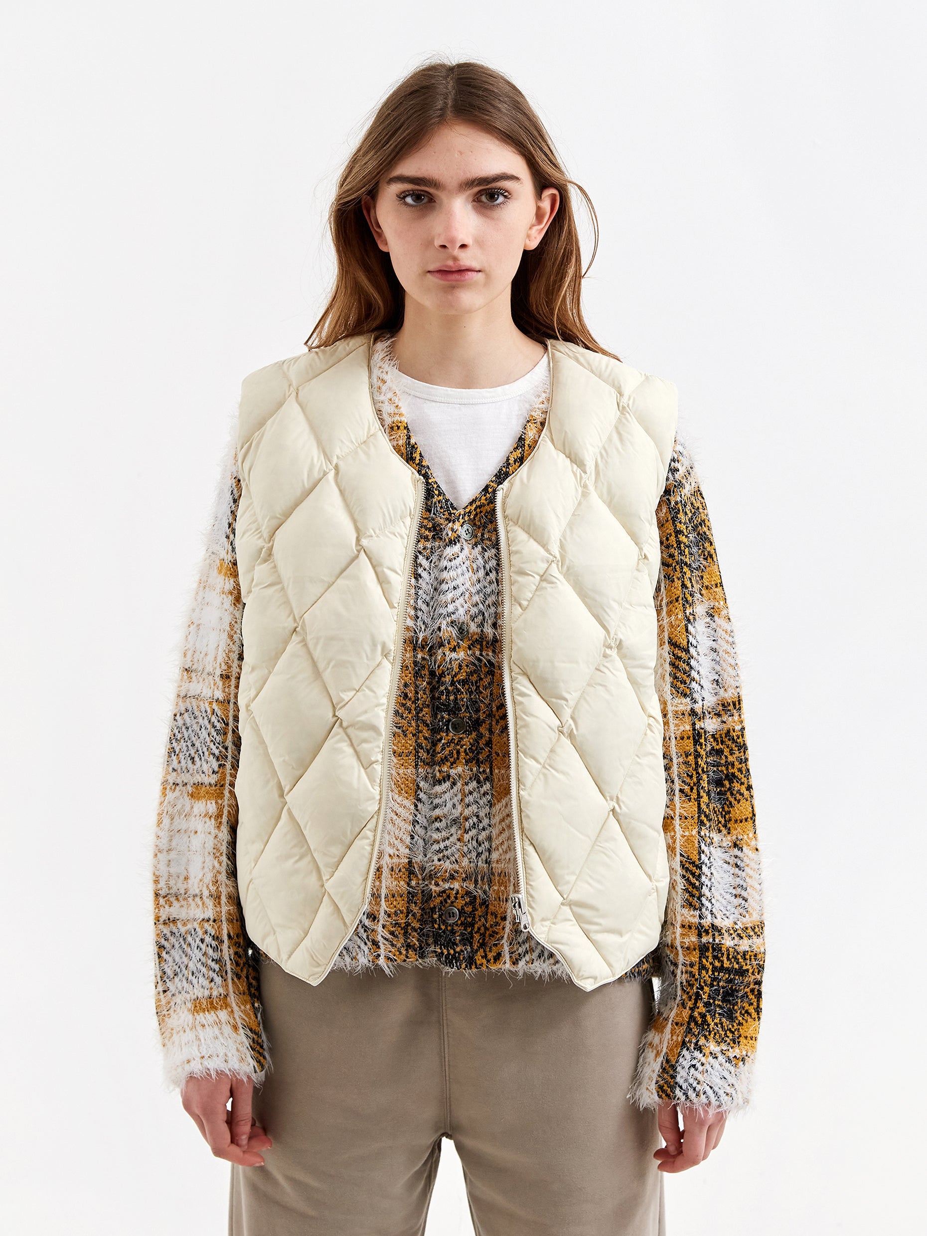 Reversible Quilted Vest - ベスト
