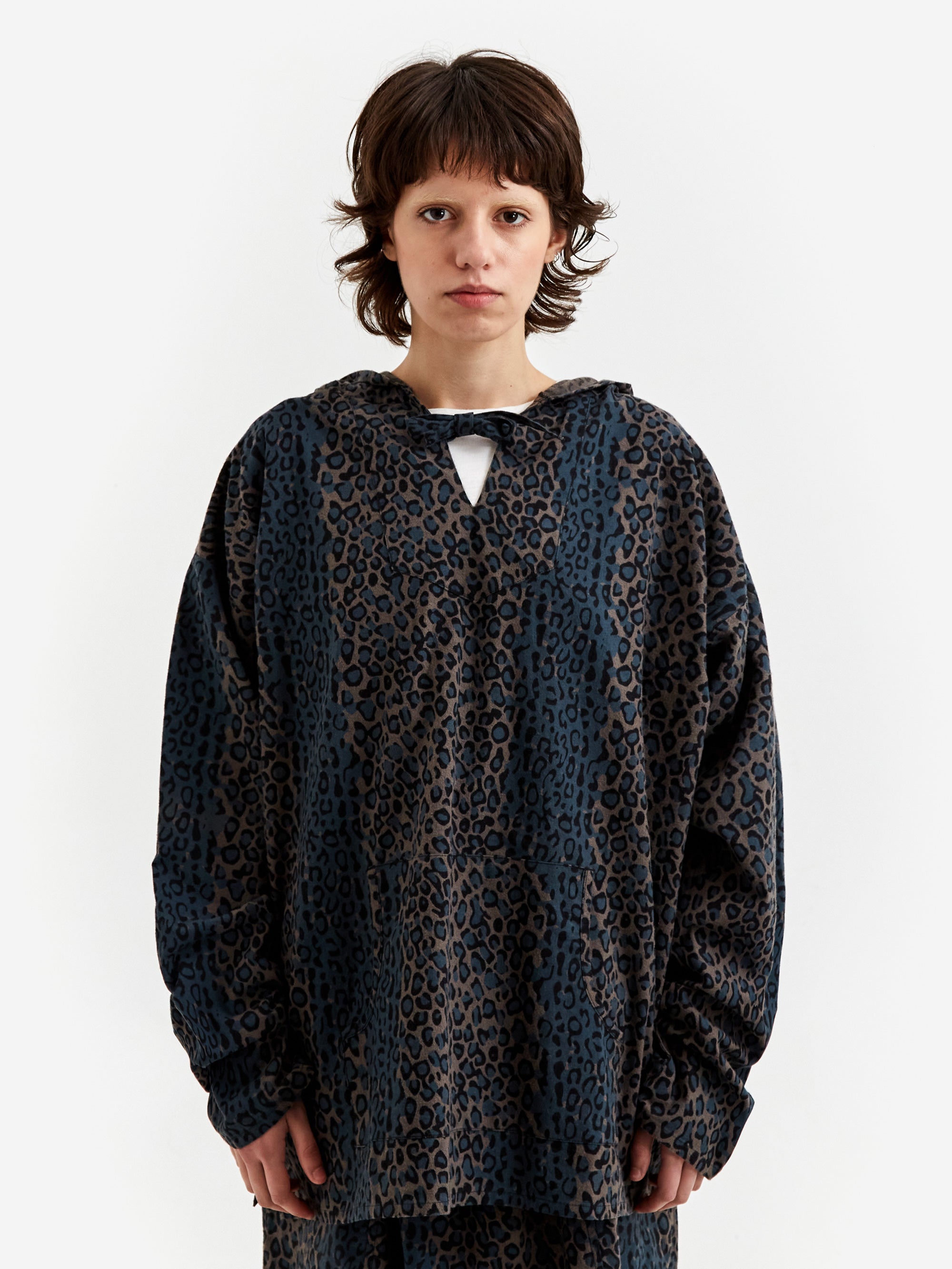 South2 West8 Mexican Parka W - Flannel Pt. - Leopard – Goodhood