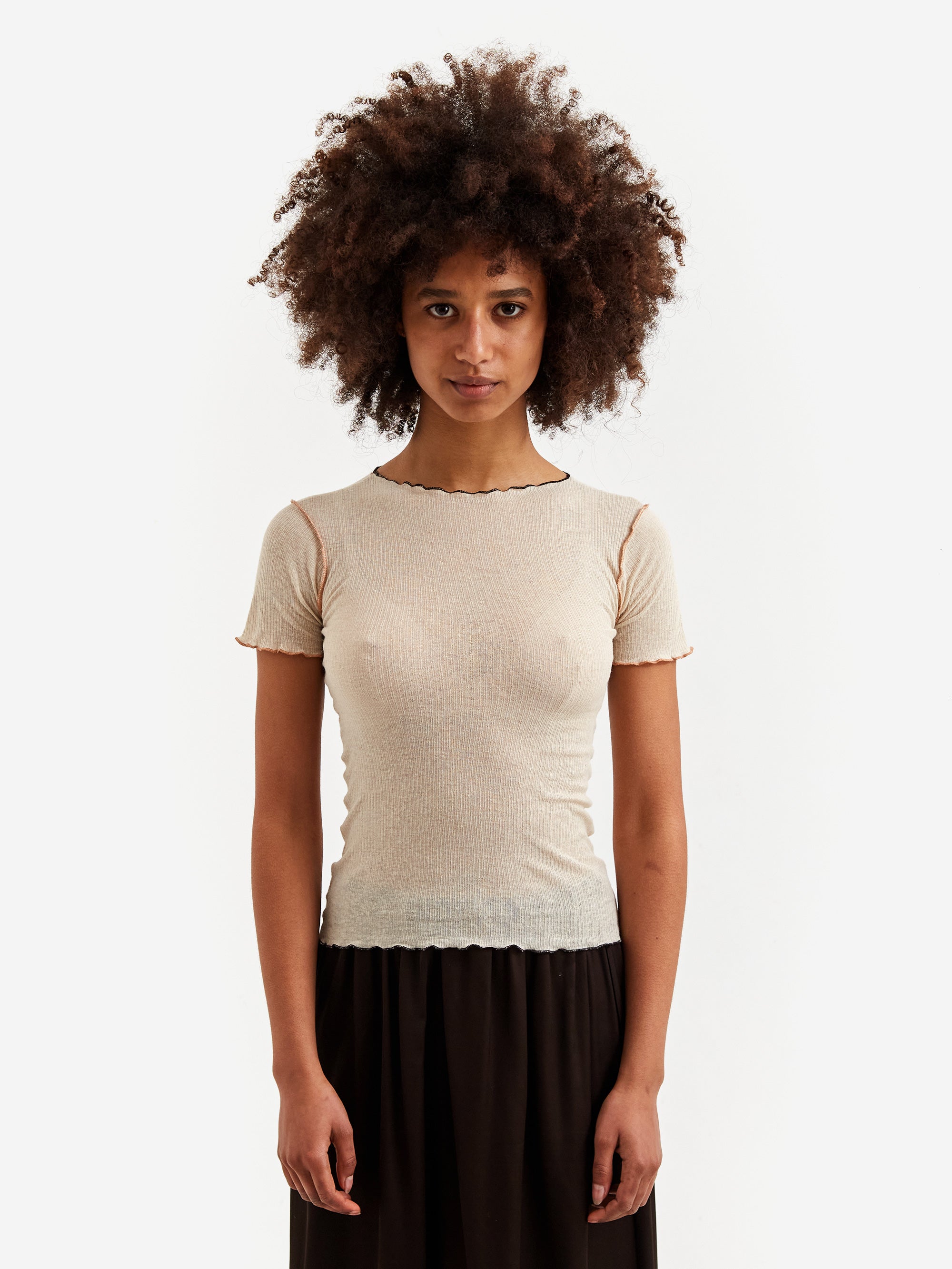 Baserange Vein Tee - Undyed – Goodhood