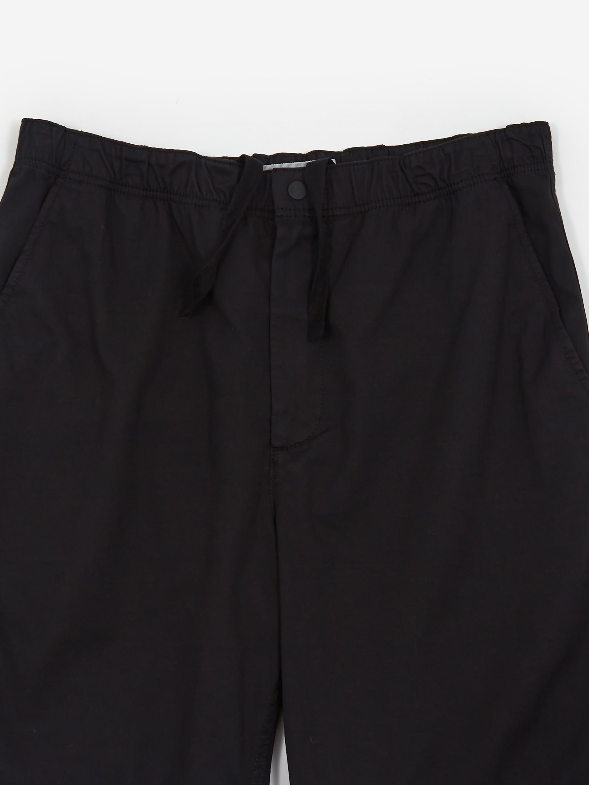 Norse Projects Ezra Light Twill Shorts Black Goodhood