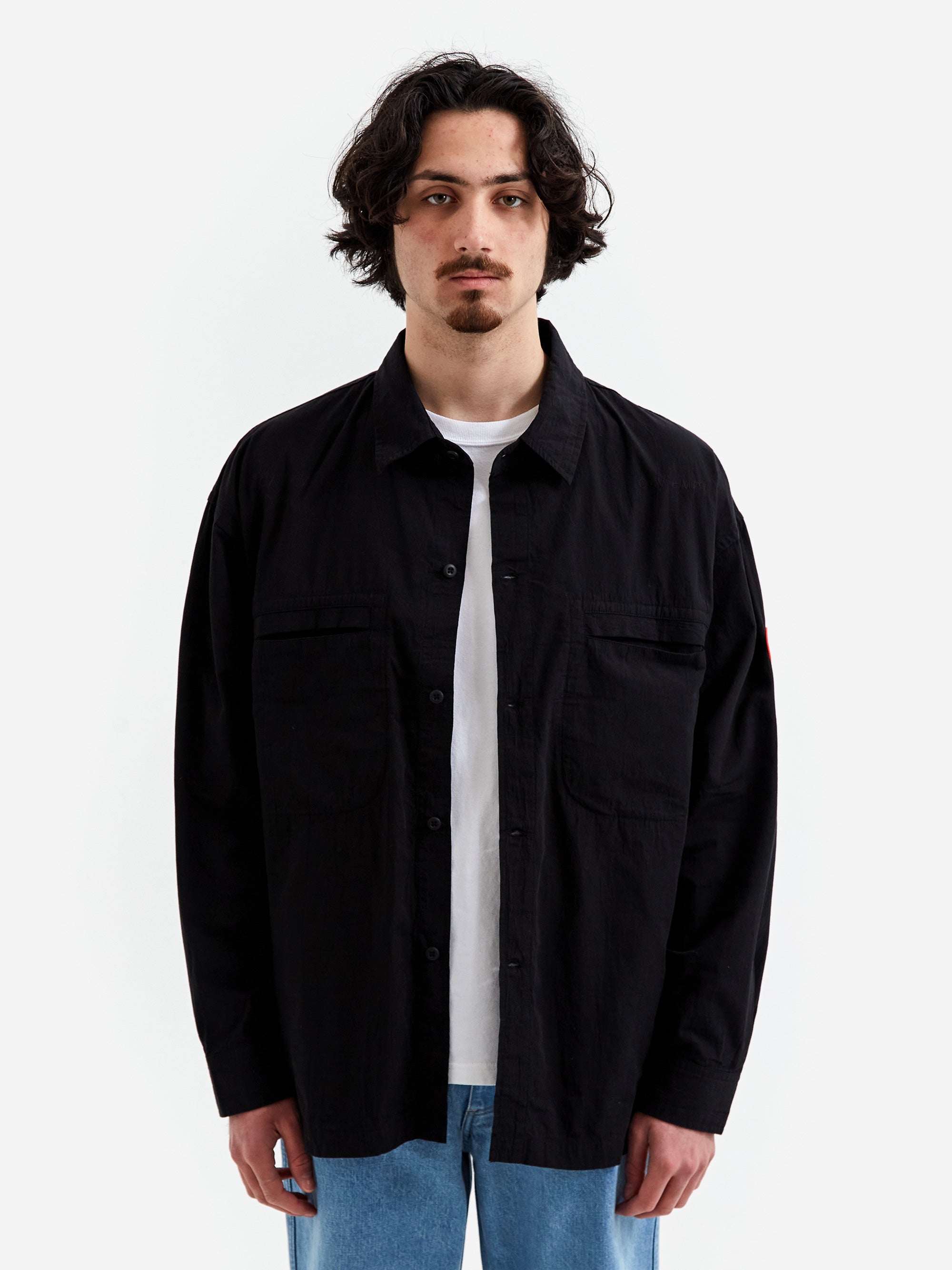 C.E Cav Empt Casual Shirt - Black – Goodhood