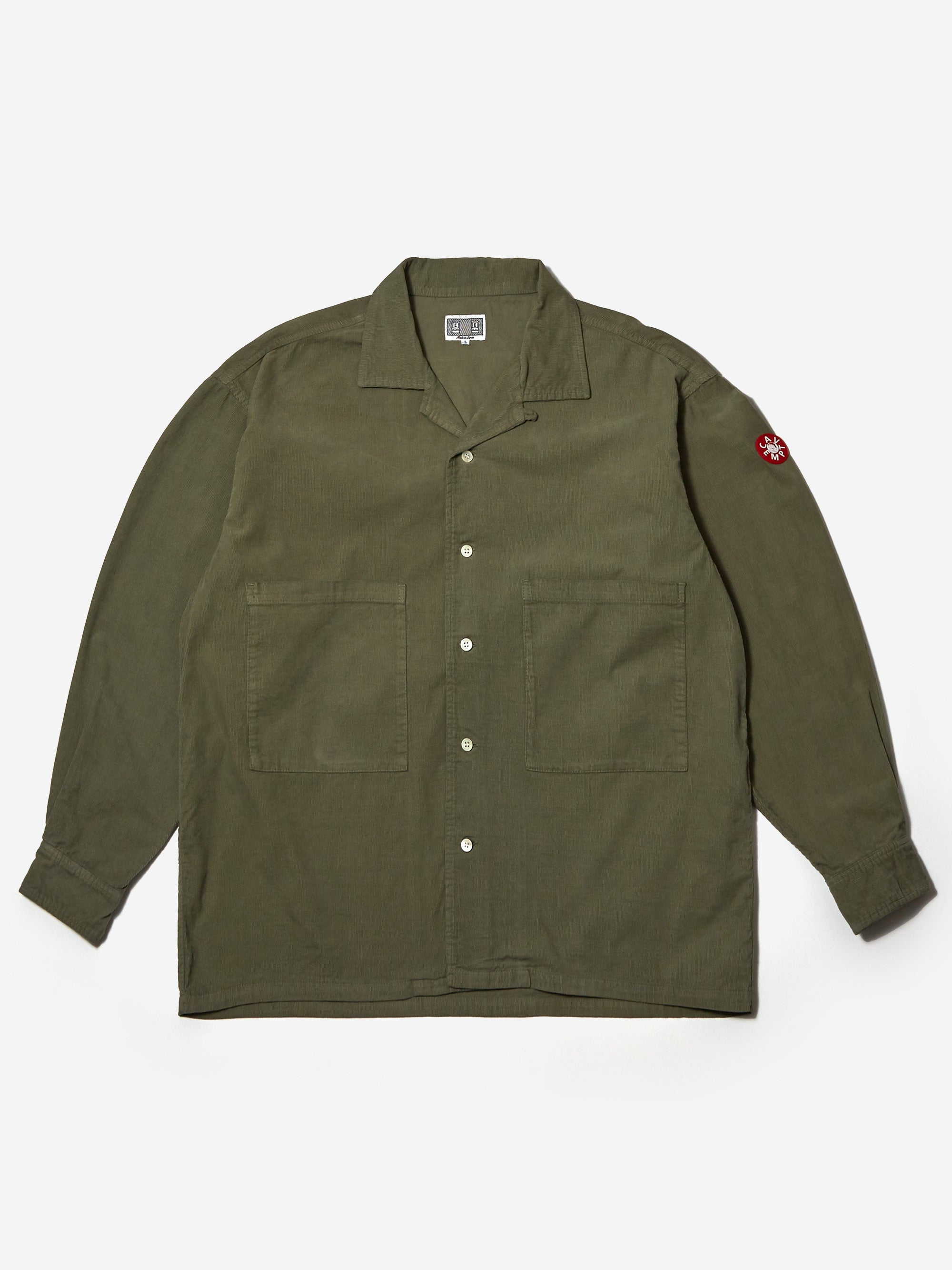 C.E Cav Empt Colour Cord Open Shirt - Green
