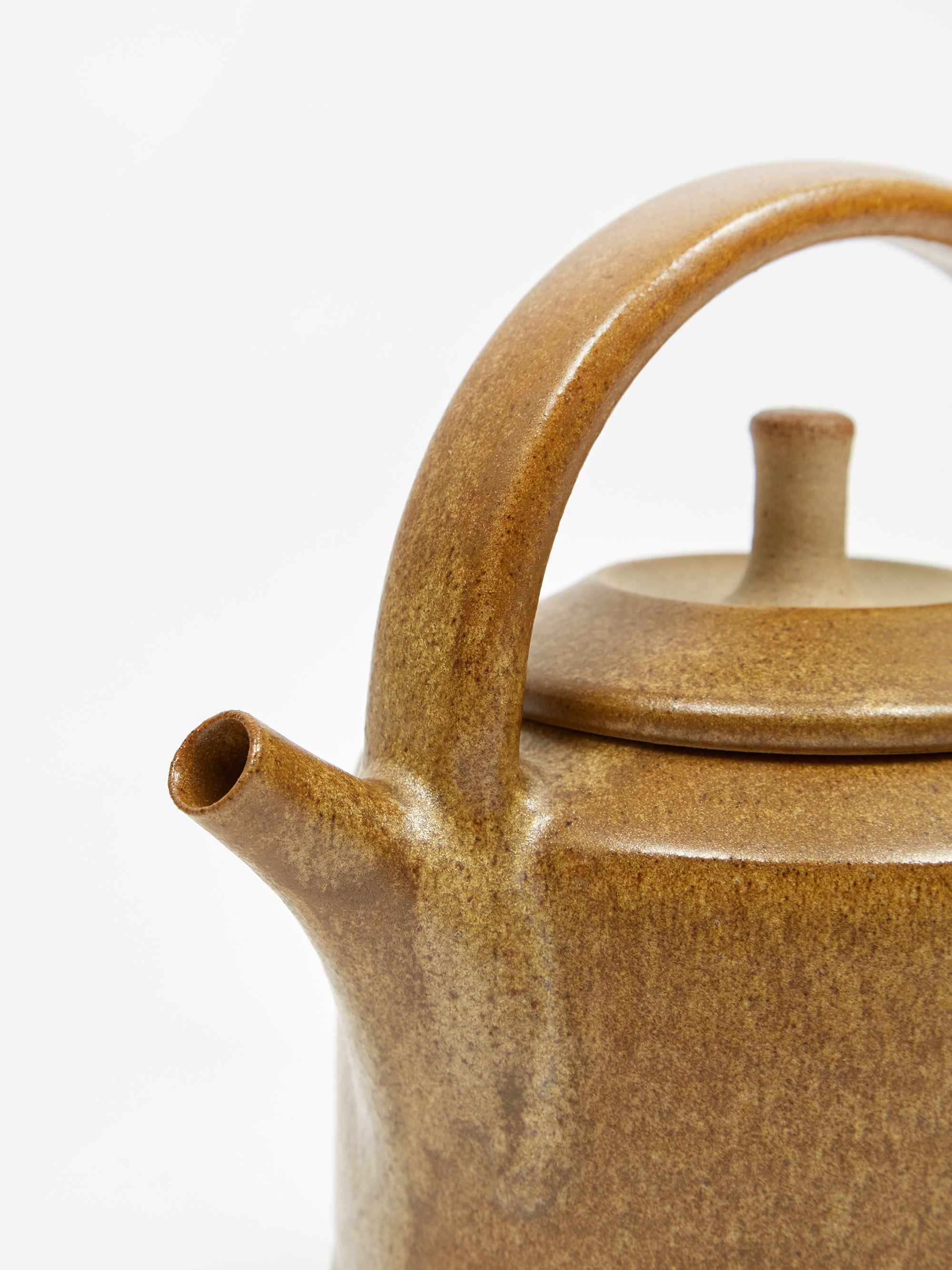 Pottery West Teapot Ochre Goodhood