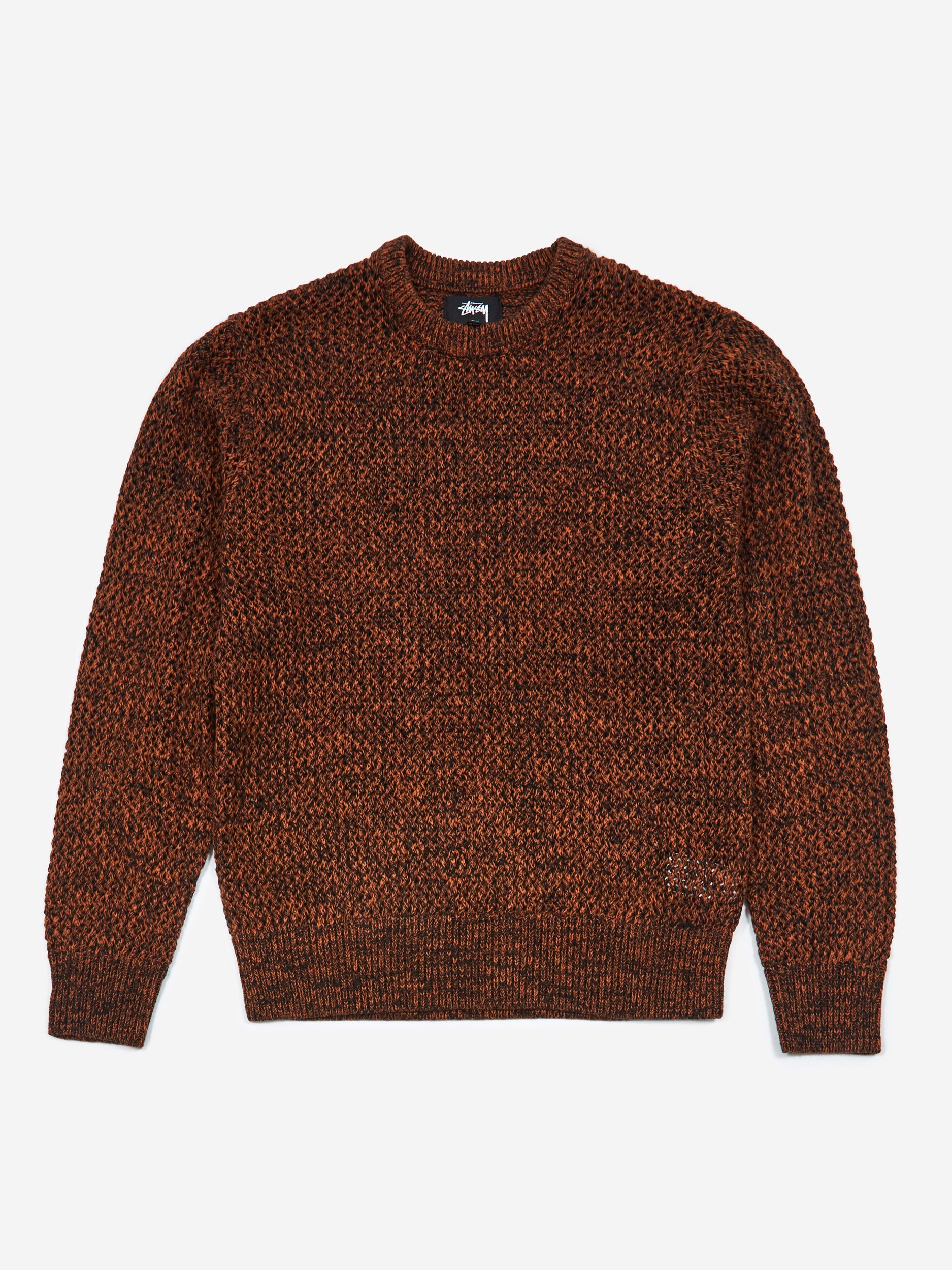 Stussy Tone Loose Gauge Sweater Black – Goodhood