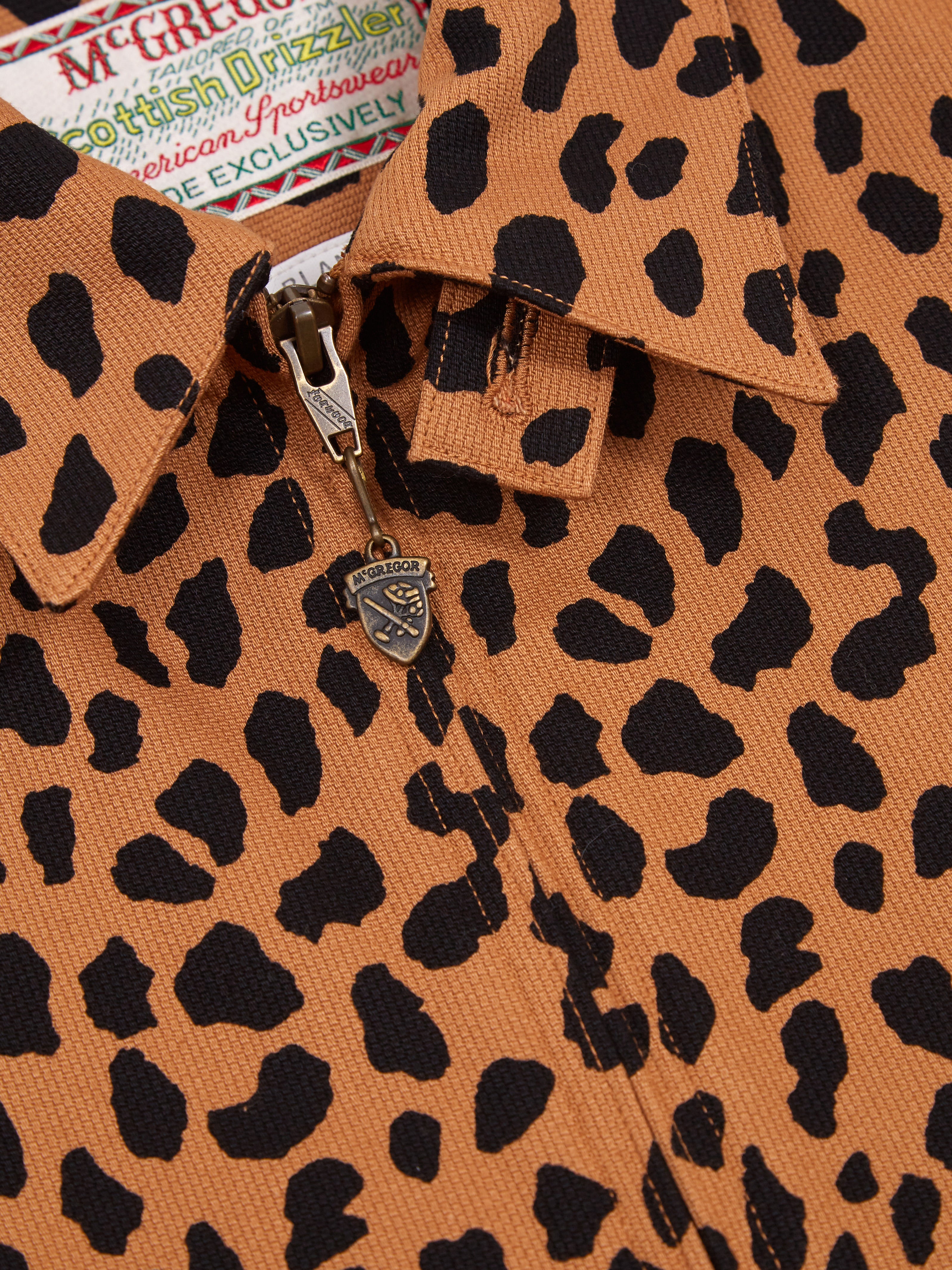 Wacko Maria Leopard Drizzler Jacket - Beige – Goodhood