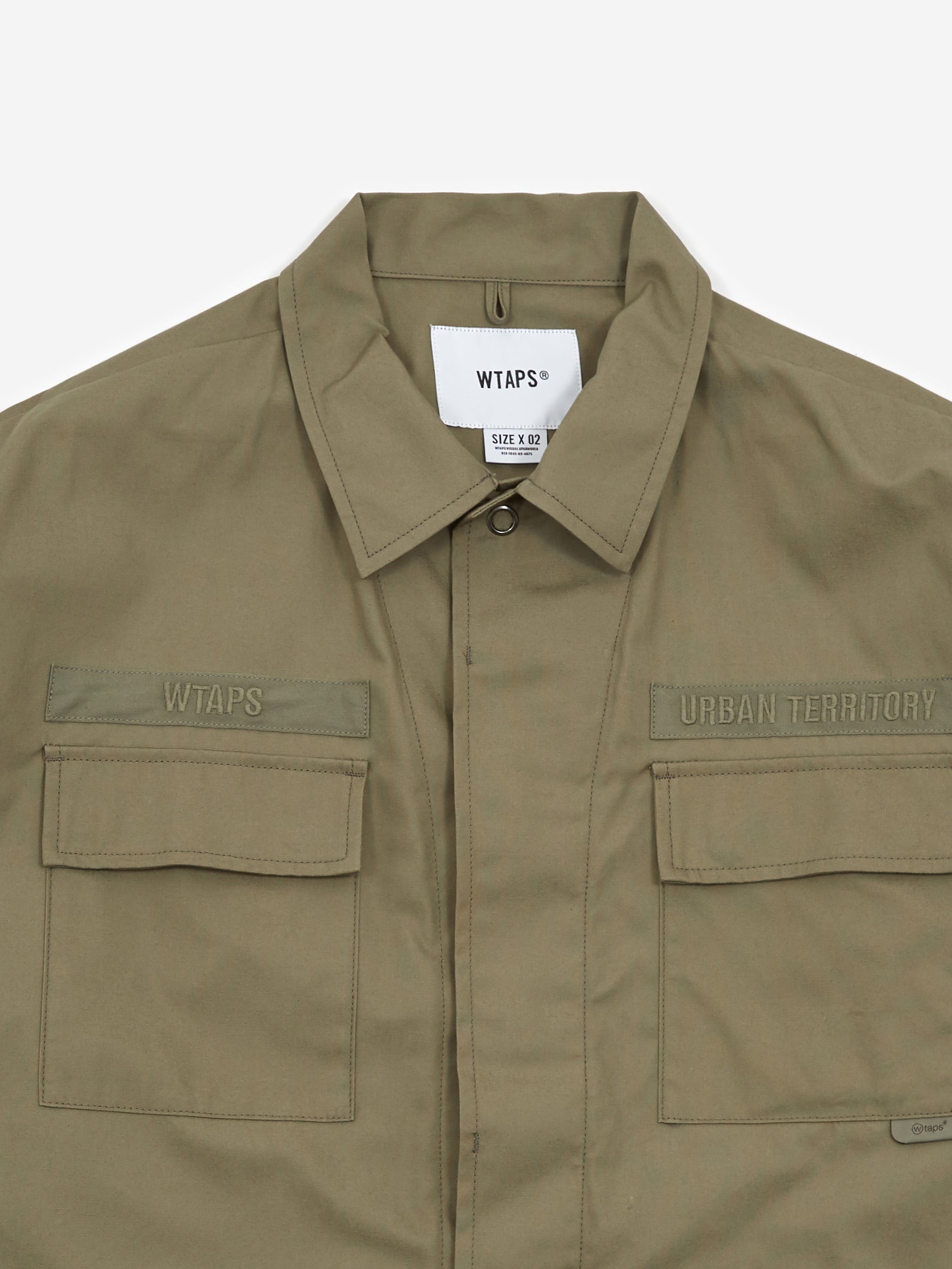 WTAPS Jungle 02 Longsleeve Shirt - Olive Drab