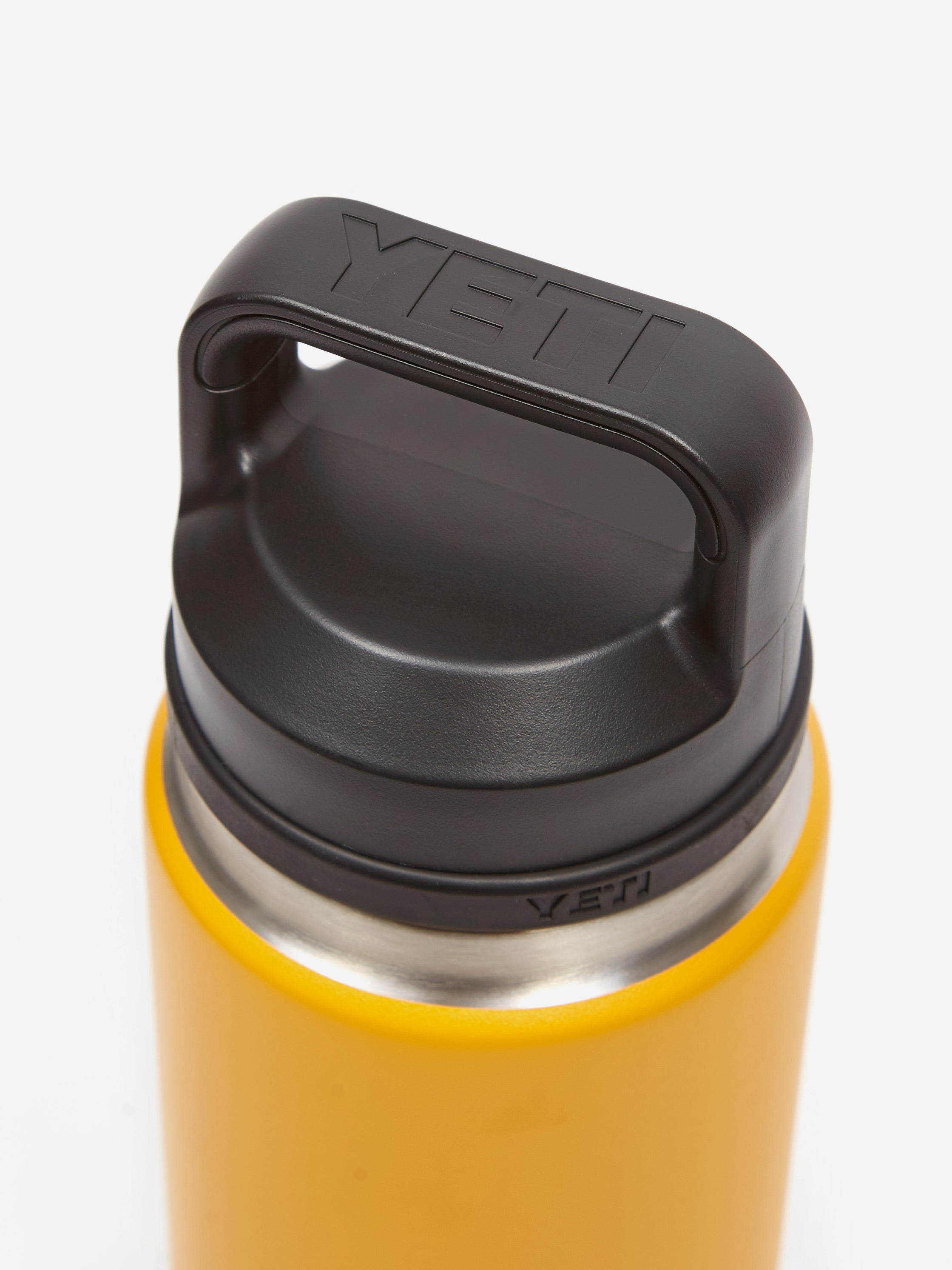 YETI Alpine Yellow Rambler Bottle 18 Oz Chug YRAMB18C