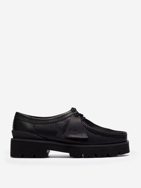 Clarks Originals Walla Yukoner W - Black Combi Leather – Goodhood