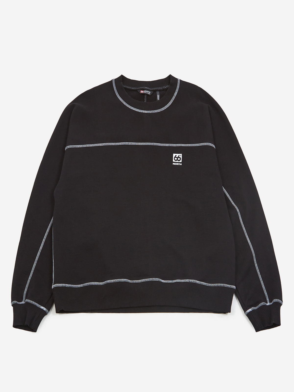 66° North Vatnajokull Crewneck - Black, view 1