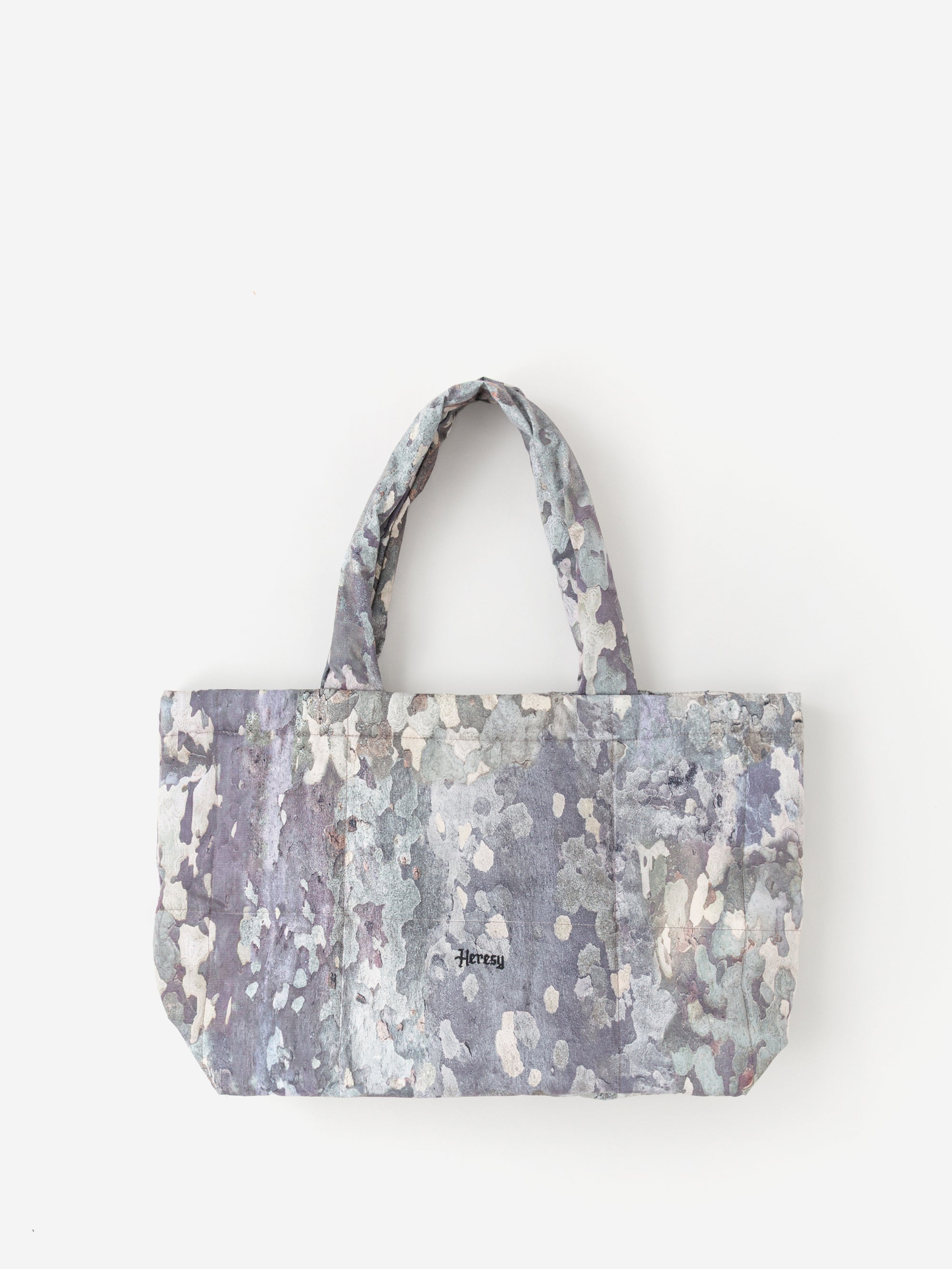 Heresy Bark Puffer Tote - Print