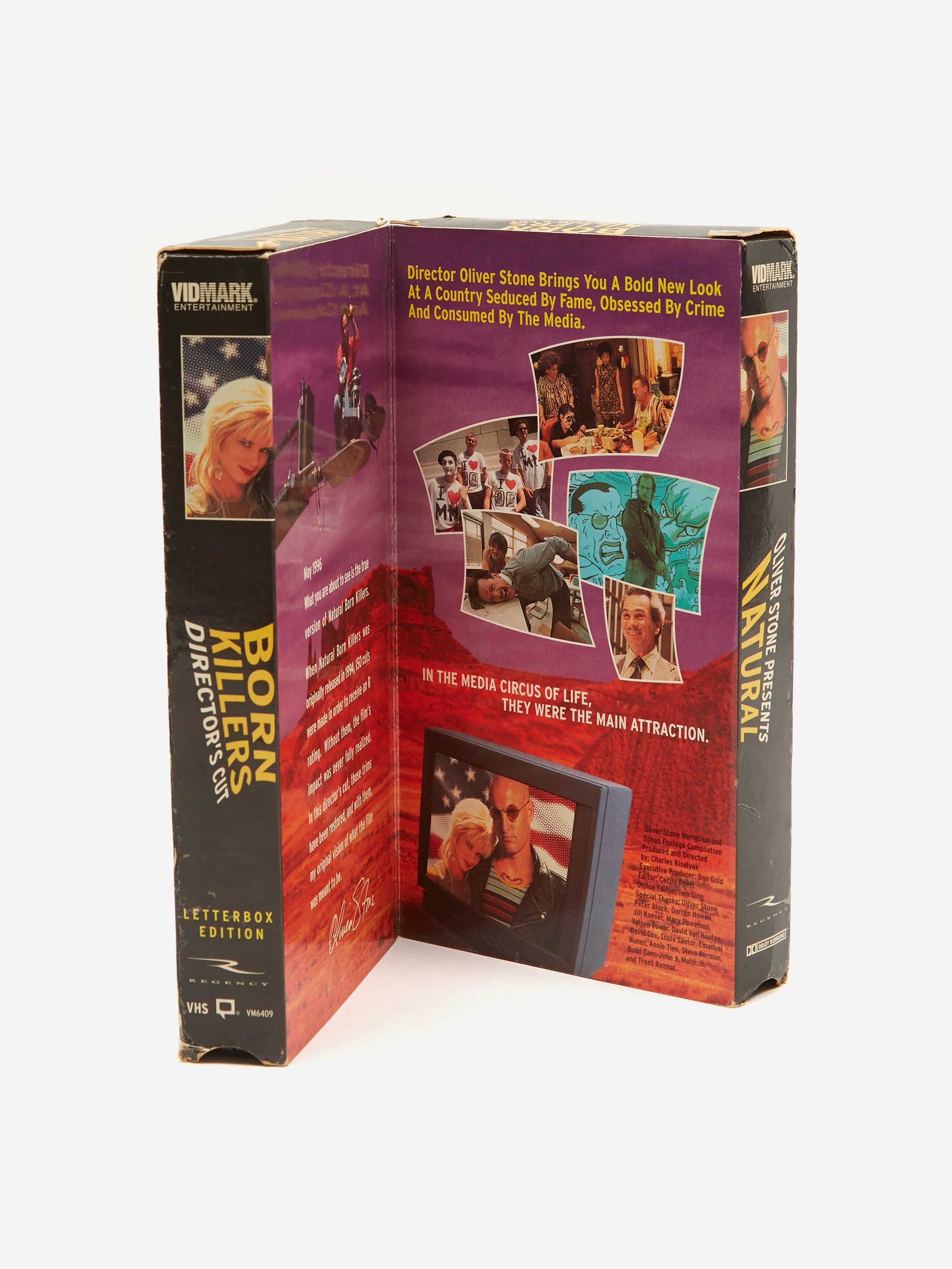 Natural Born Killers – VHS-Kassette, Kultfilm Von Oliver Stone