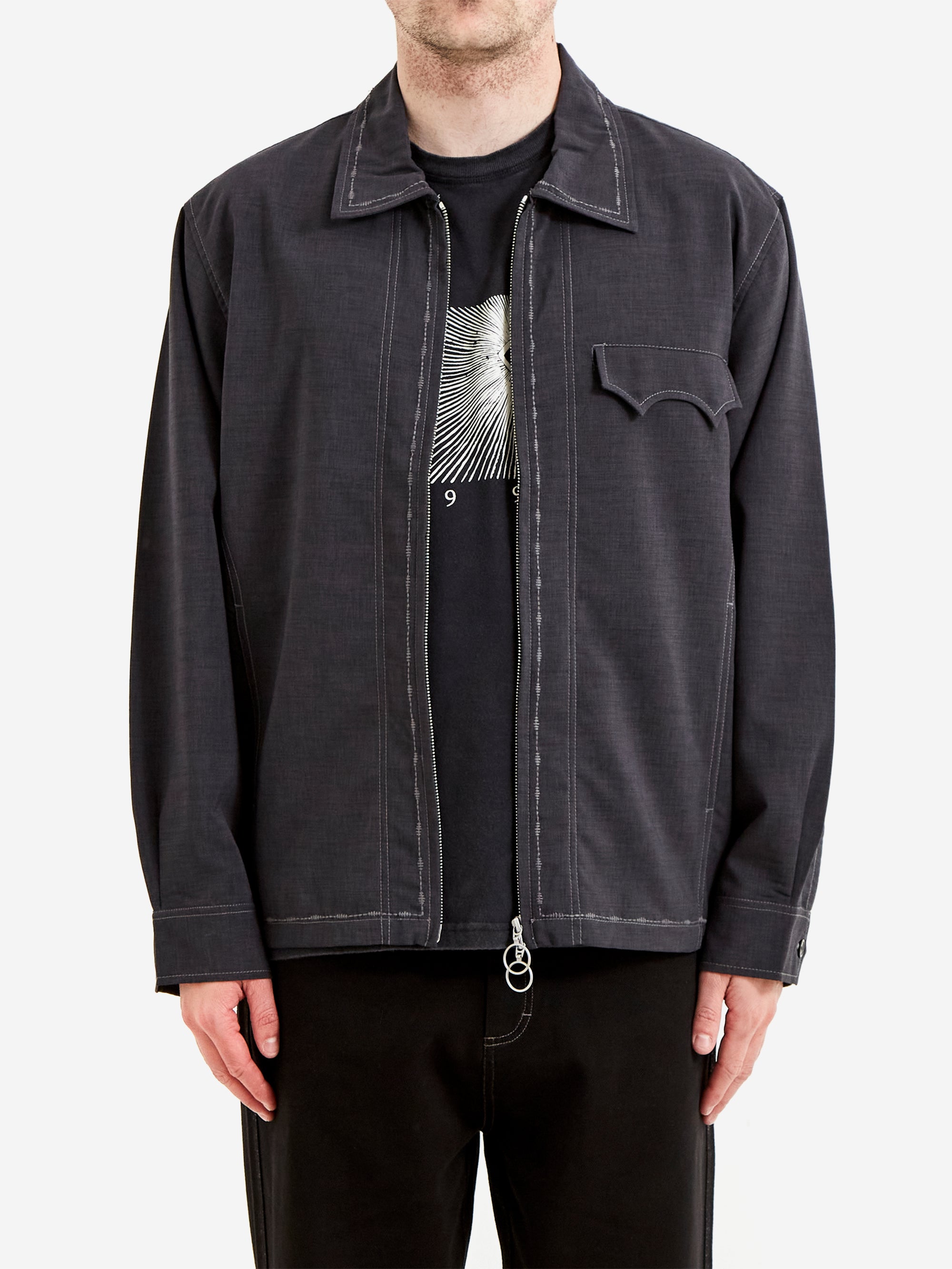 ACMH by Magic Castles Normil Jacket - Charcoal – Goodhood