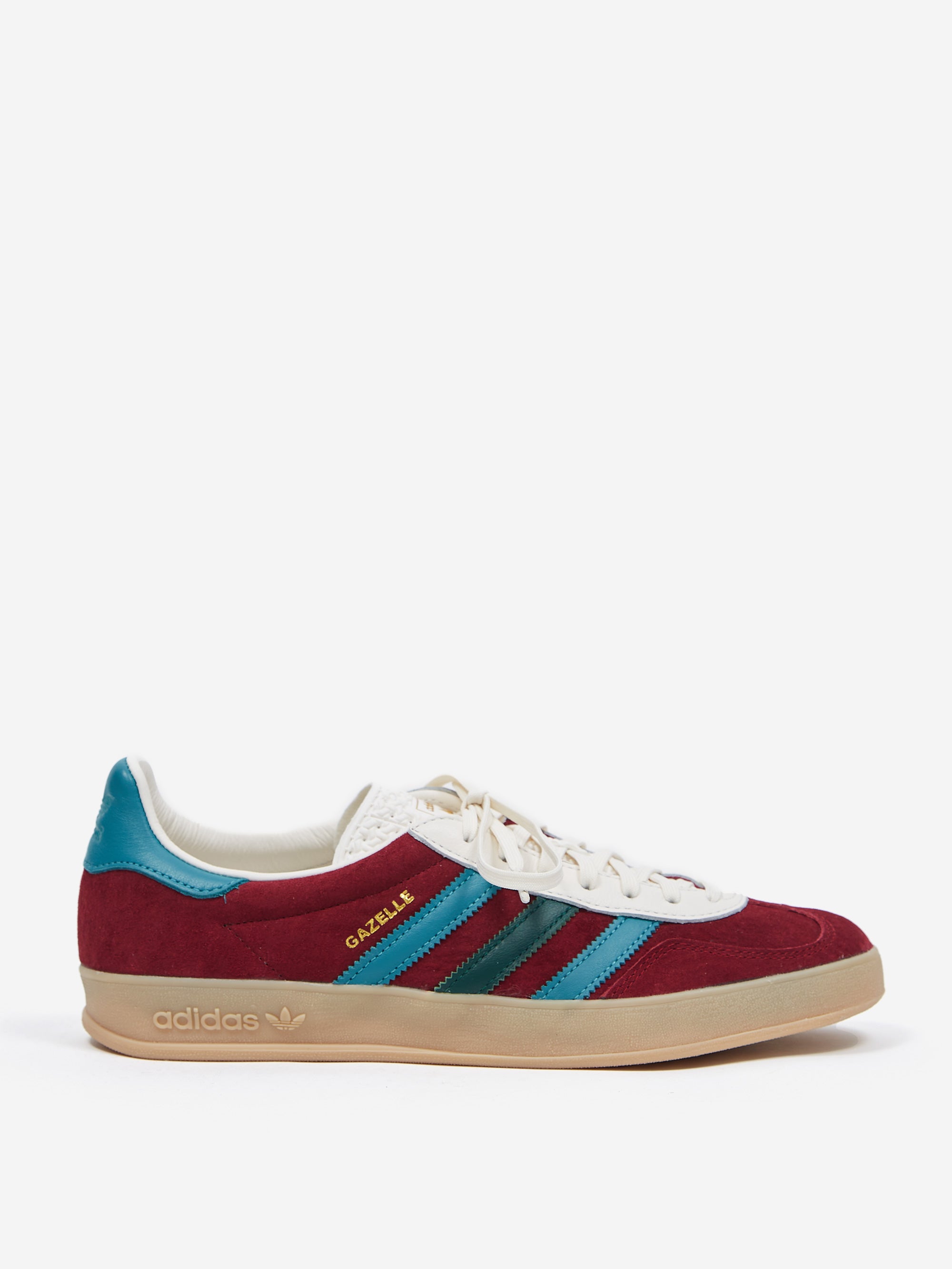 Adidas Gazelle Indoor - Collegiate Burgundy/Arctic Fusion/Collegiate G ...