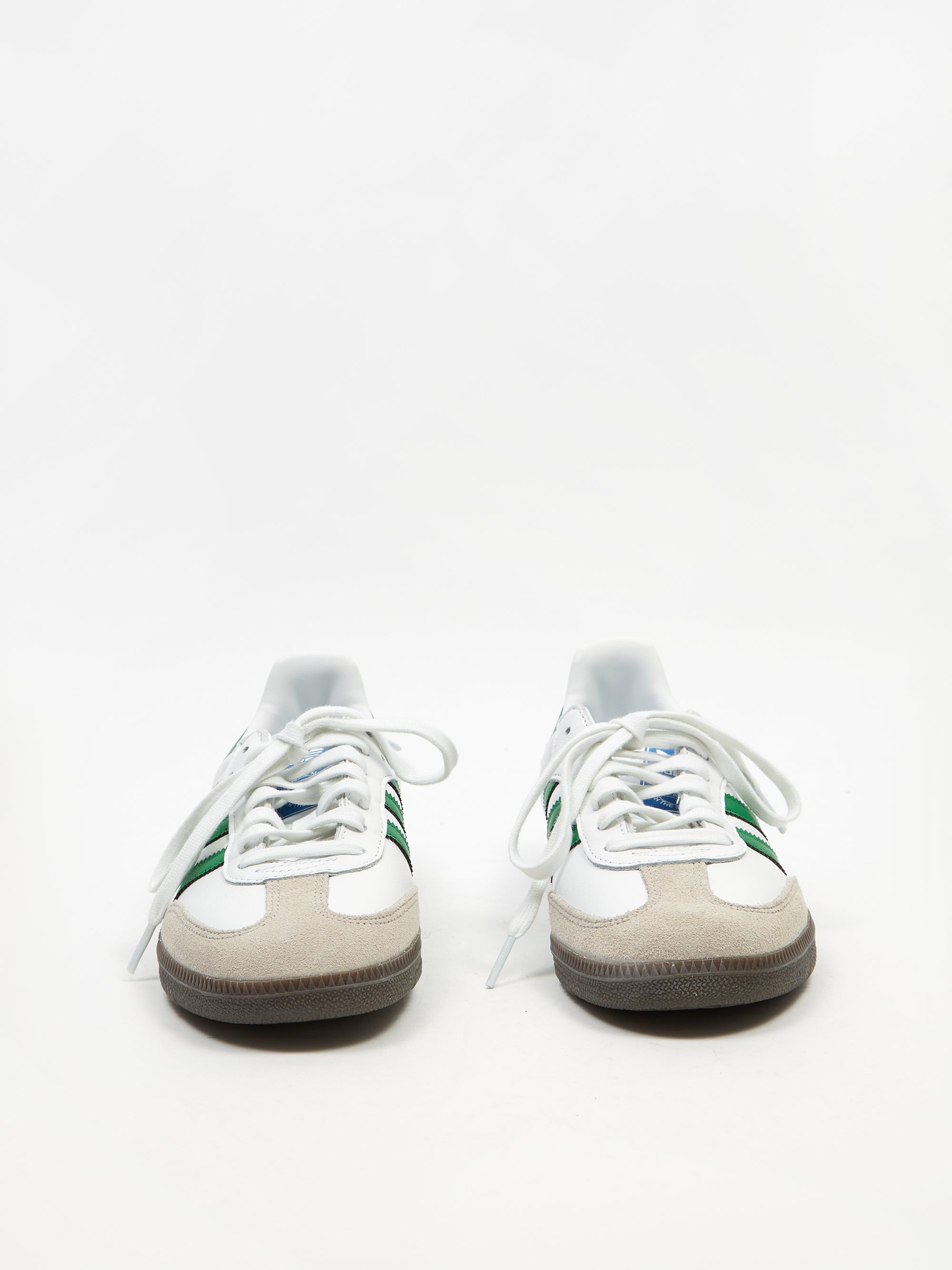 Adidas Samba OG - Cloud White/Green – Goodhood