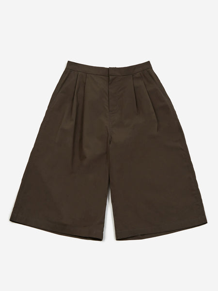 パンツ everyone two tuck cotton wide short L パンツ everyone two tuck cotton wide short L パンツ two tuck