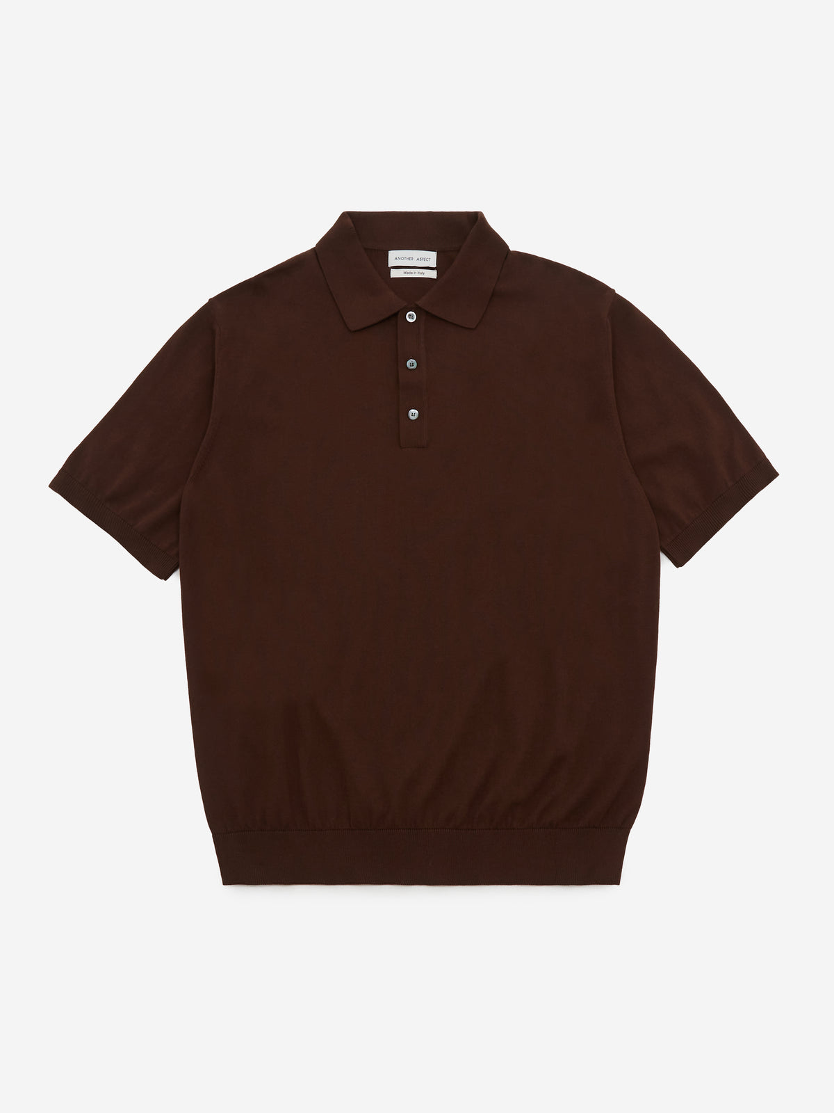 ANOTHER ASPECT ANOTHER Polo Shirt 3.0 - Brown, view 1