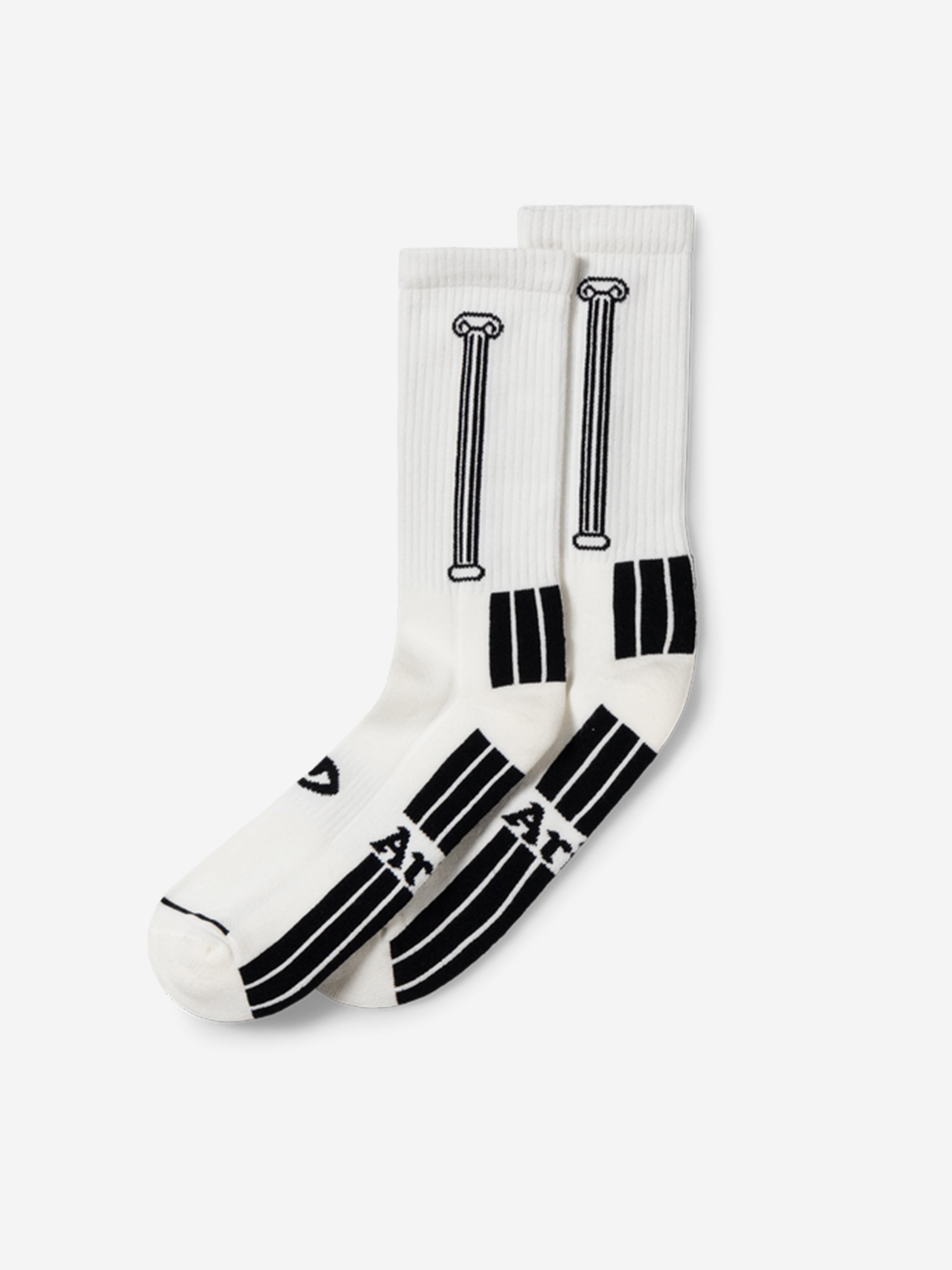 Aries Column Sock - White – Goodhood