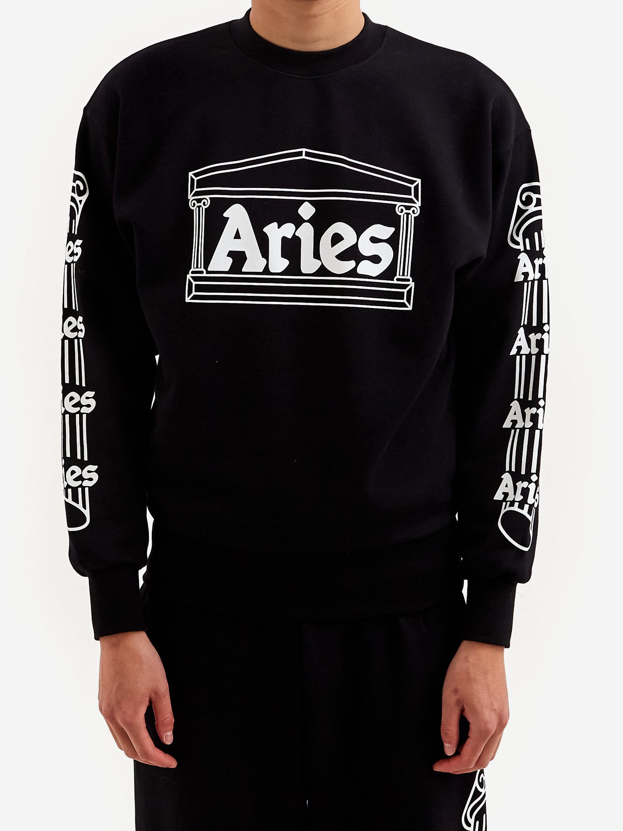 ARIES - Man - Black - Sweatshirt
