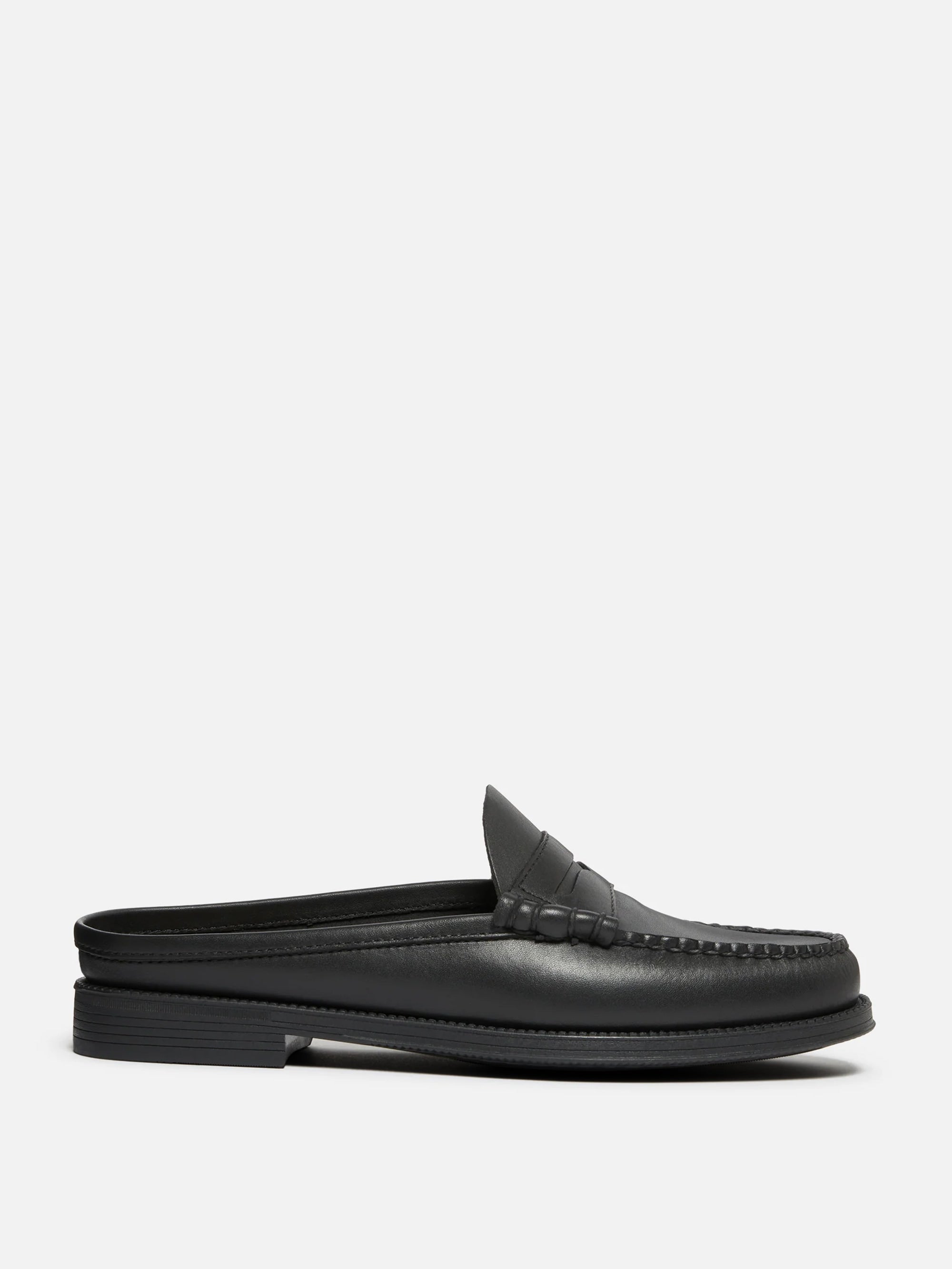 G.H. Bass Easy Weejun Larson Soft Slide - Black Leather – Goodhood