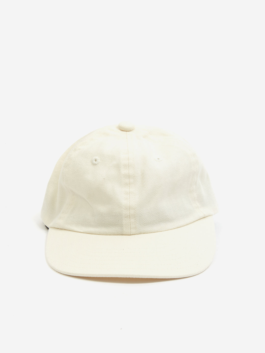 Beams Plus 6 Panel Herringbone Hat in Olive main image 1