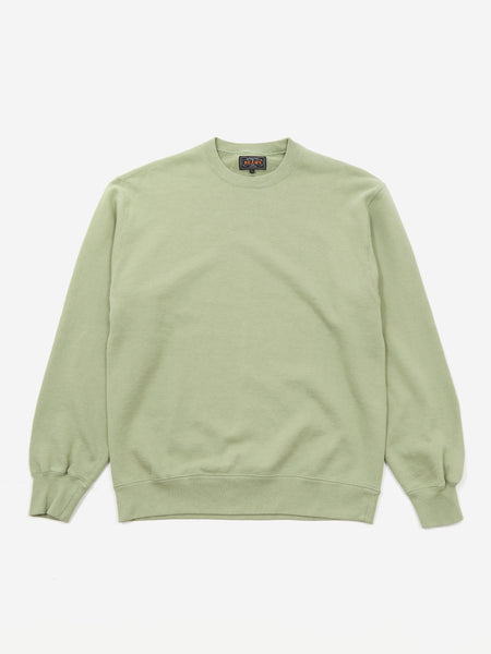 Beams Plus Crewneck Sweater - Green – Goodhood