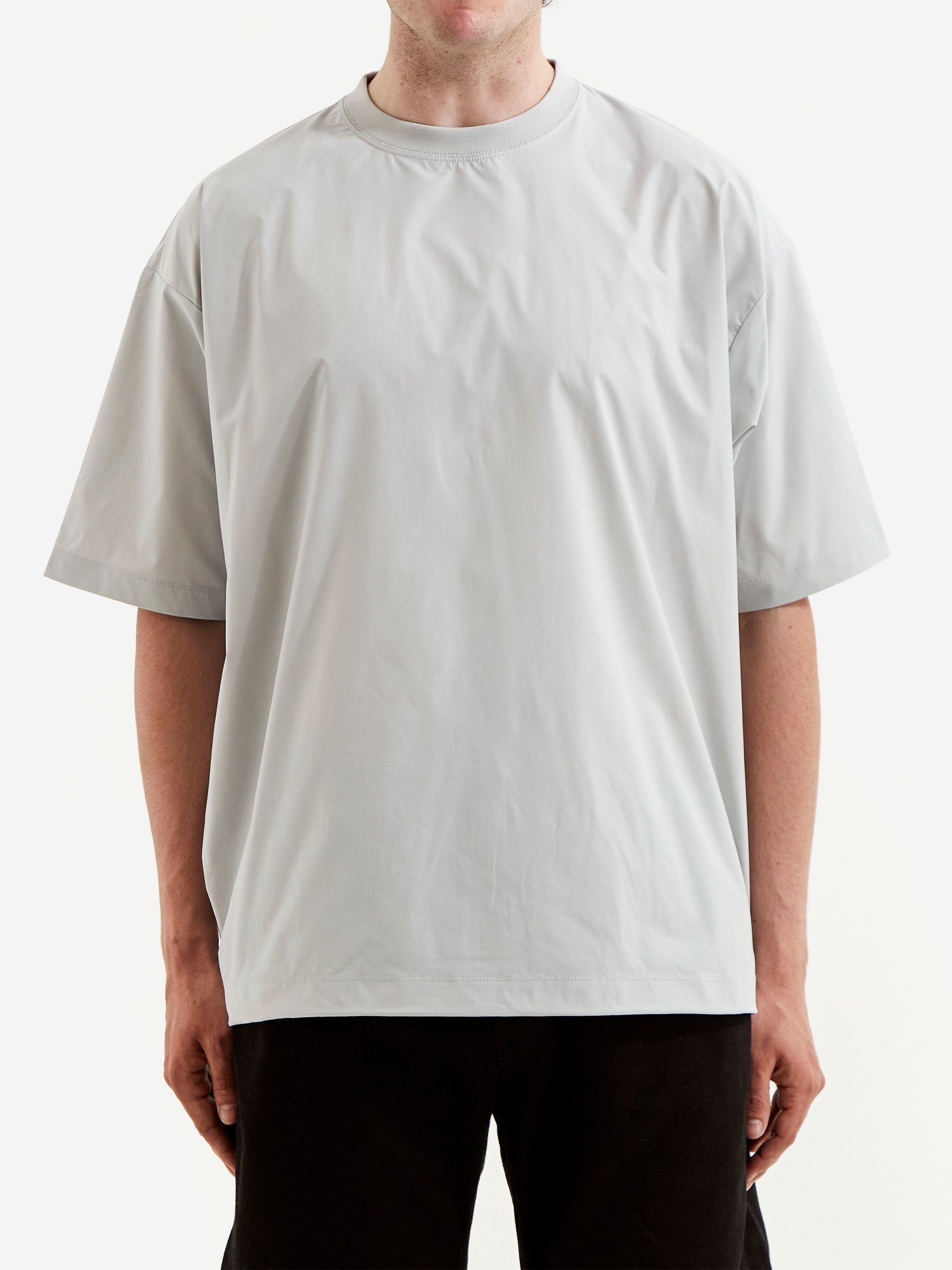 Beams Tech Loose Tee - Light Grey – Goodhood