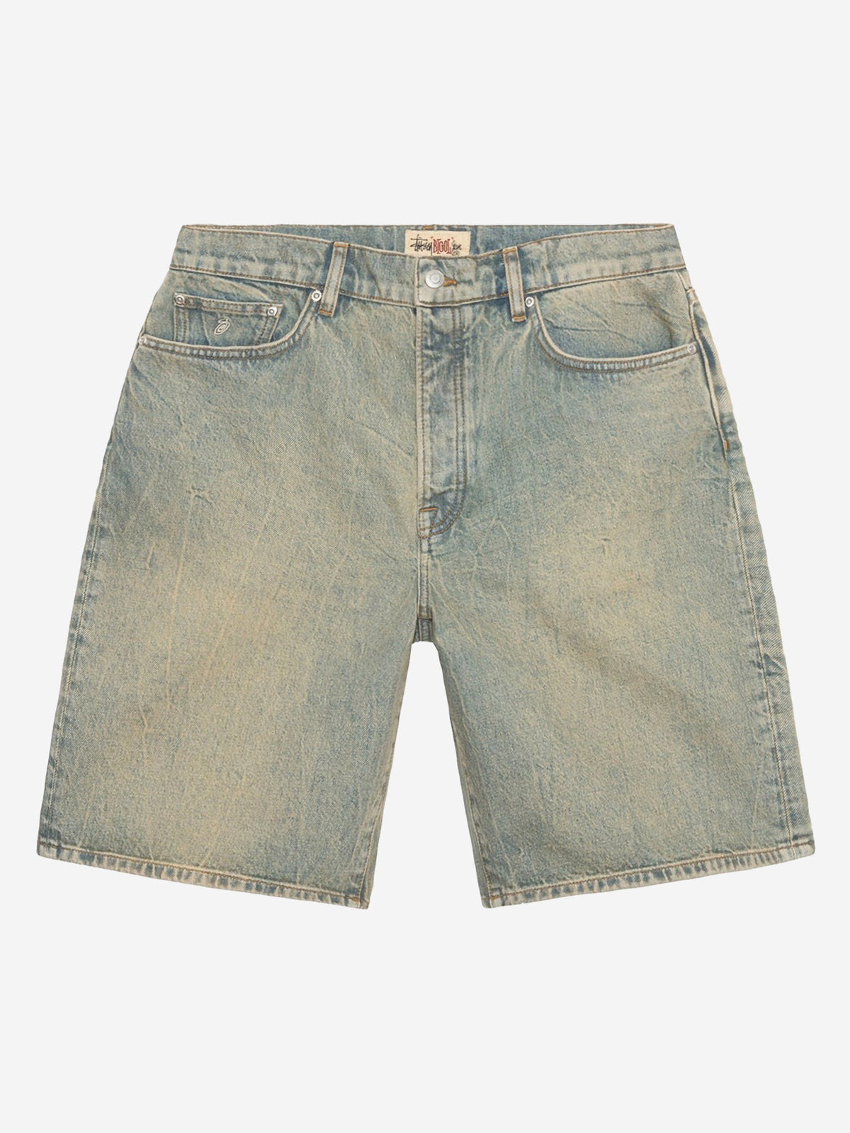 Stussy Big Ol Shorts Washed Canvas - Beach Wash – Goodhood