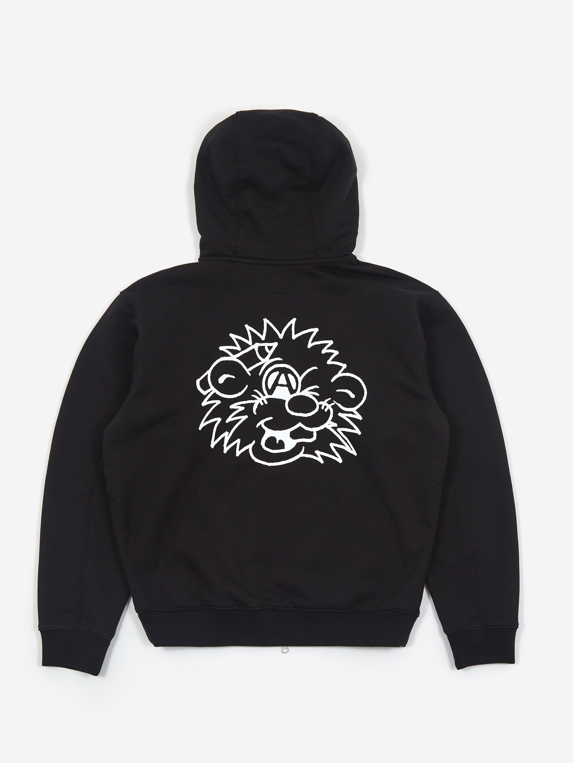 Brain Dead Jiblets Zip Up Hooded Sweatshirt - Black – Goodhood