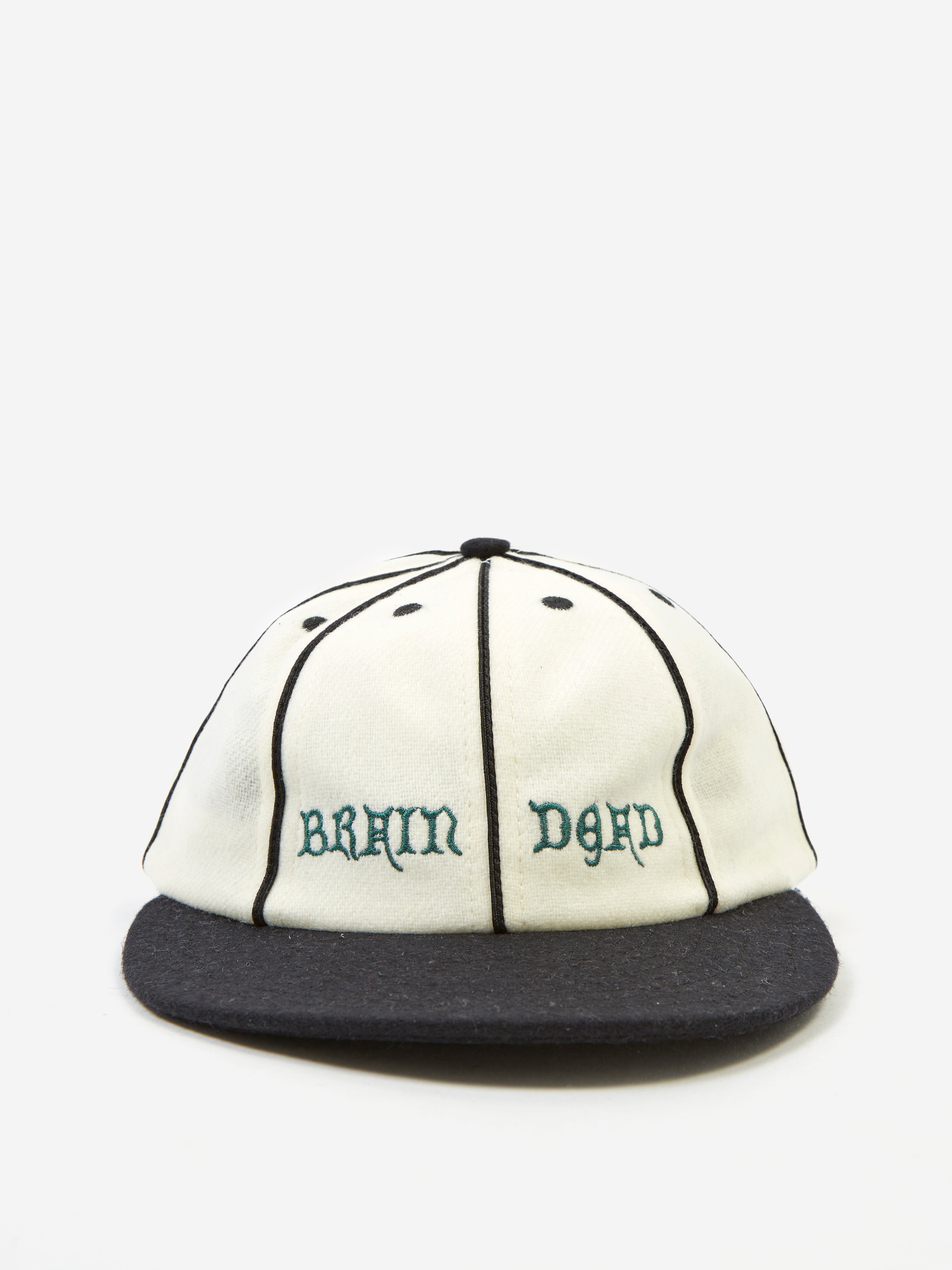 Brain Dead Wool Flannel 8 Panel Hat - Natural – Goodhood