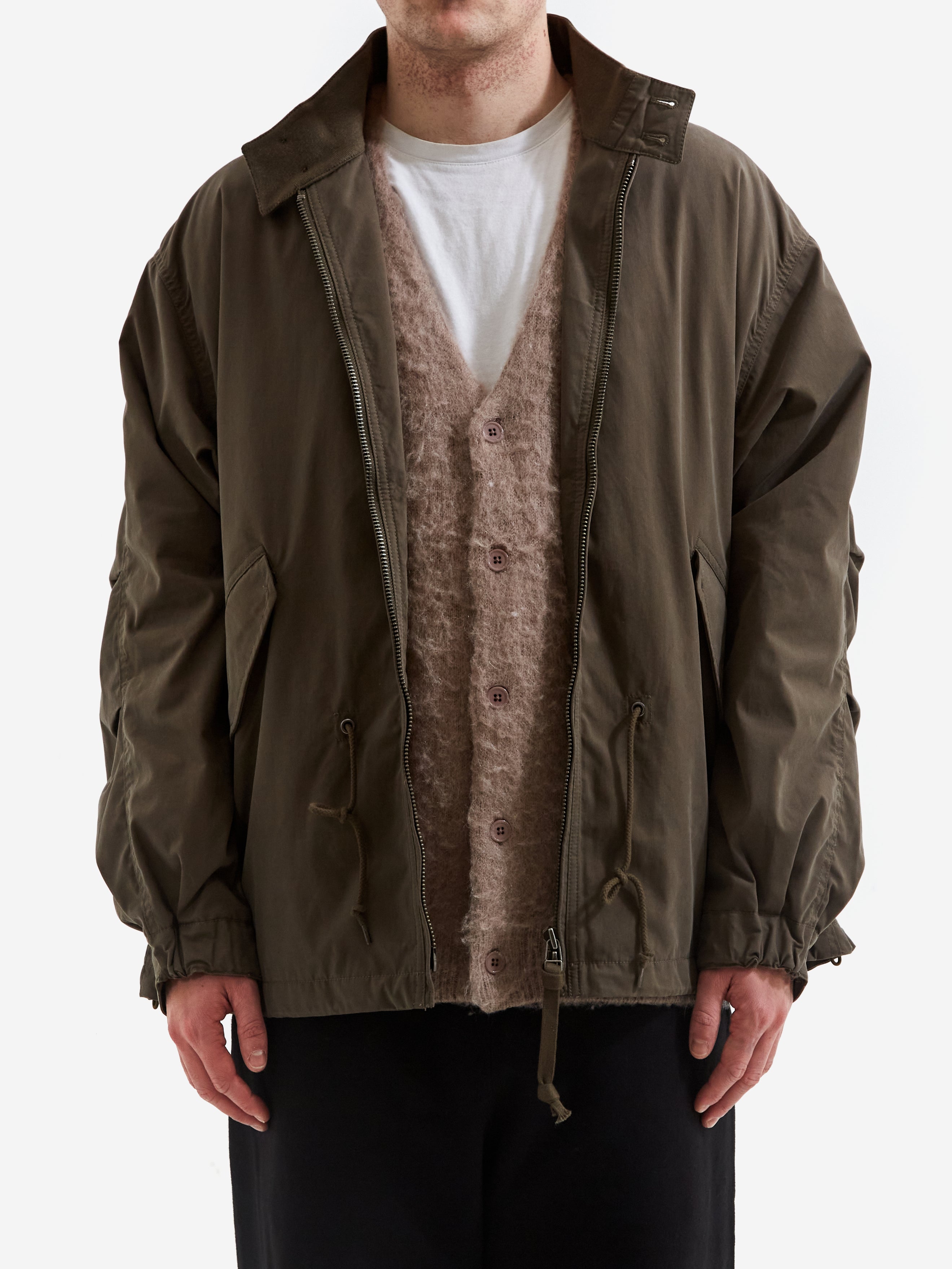 Modern Mod Jacket Beams G9 Mods Blouson Jacket - Olive β Goodhood