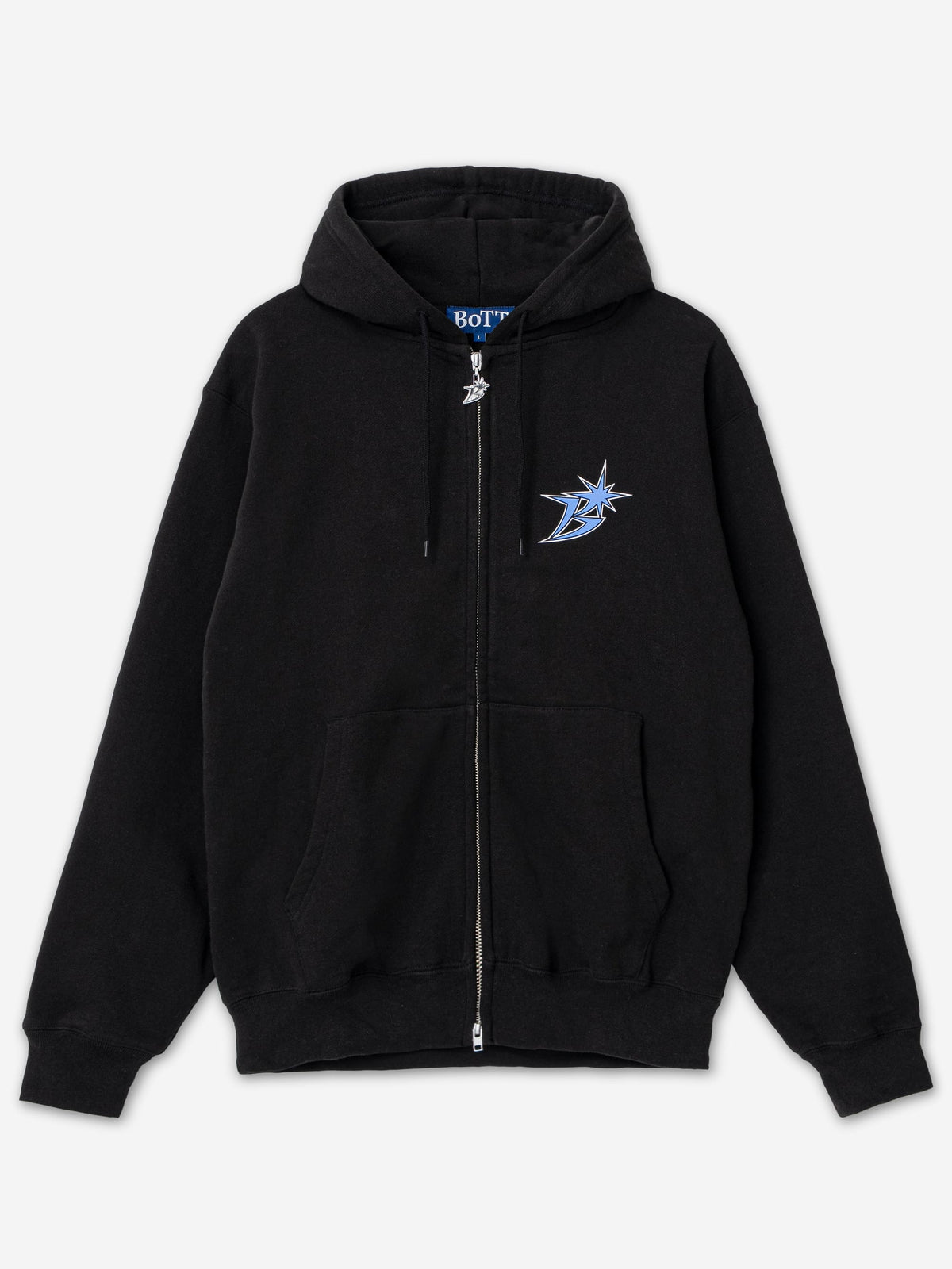 BoTT B Logo Zip Hoodie - Black – Goodhood
