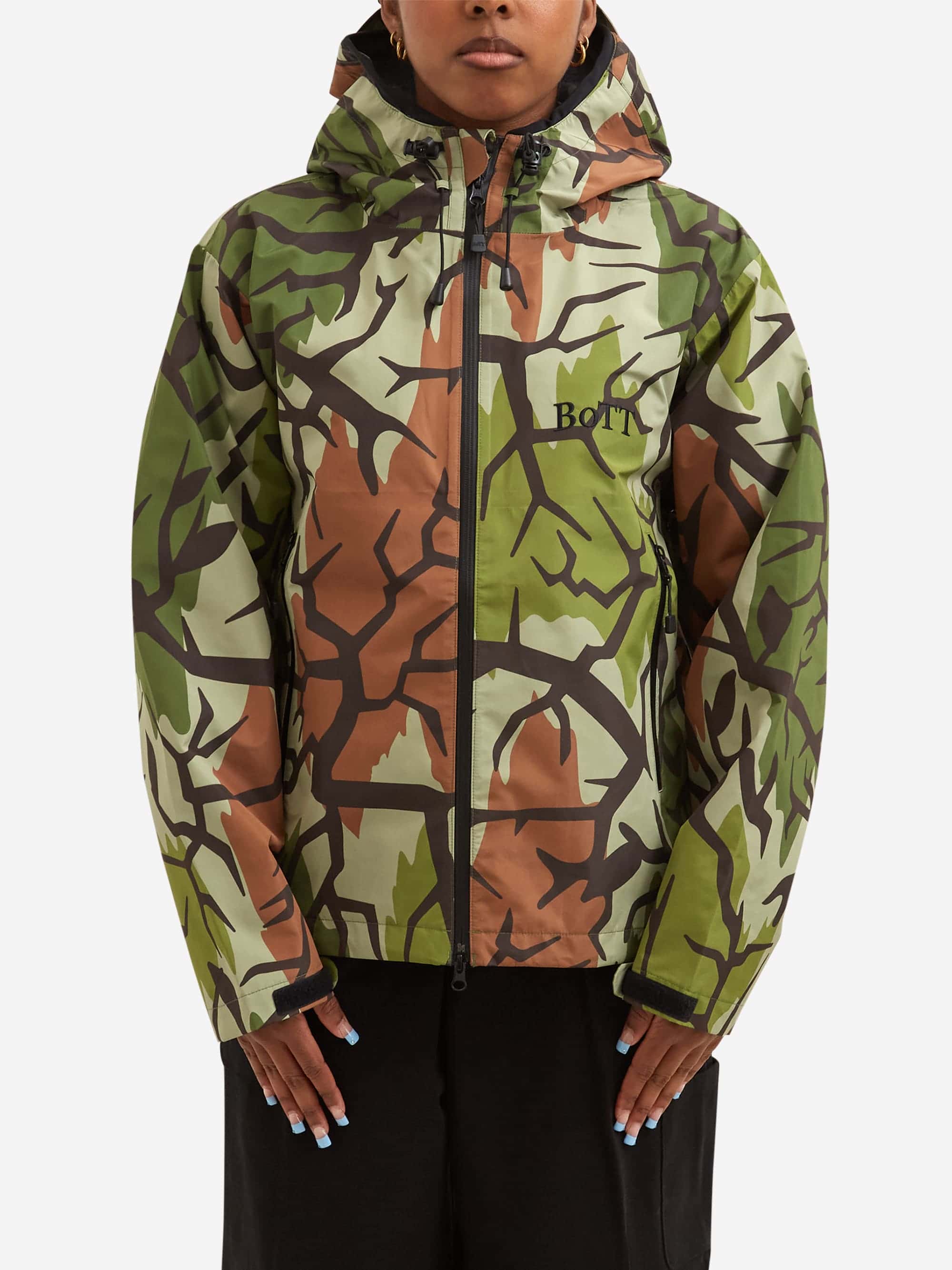 BoTT Camo Shell Jacket W - Forest – Goodhood