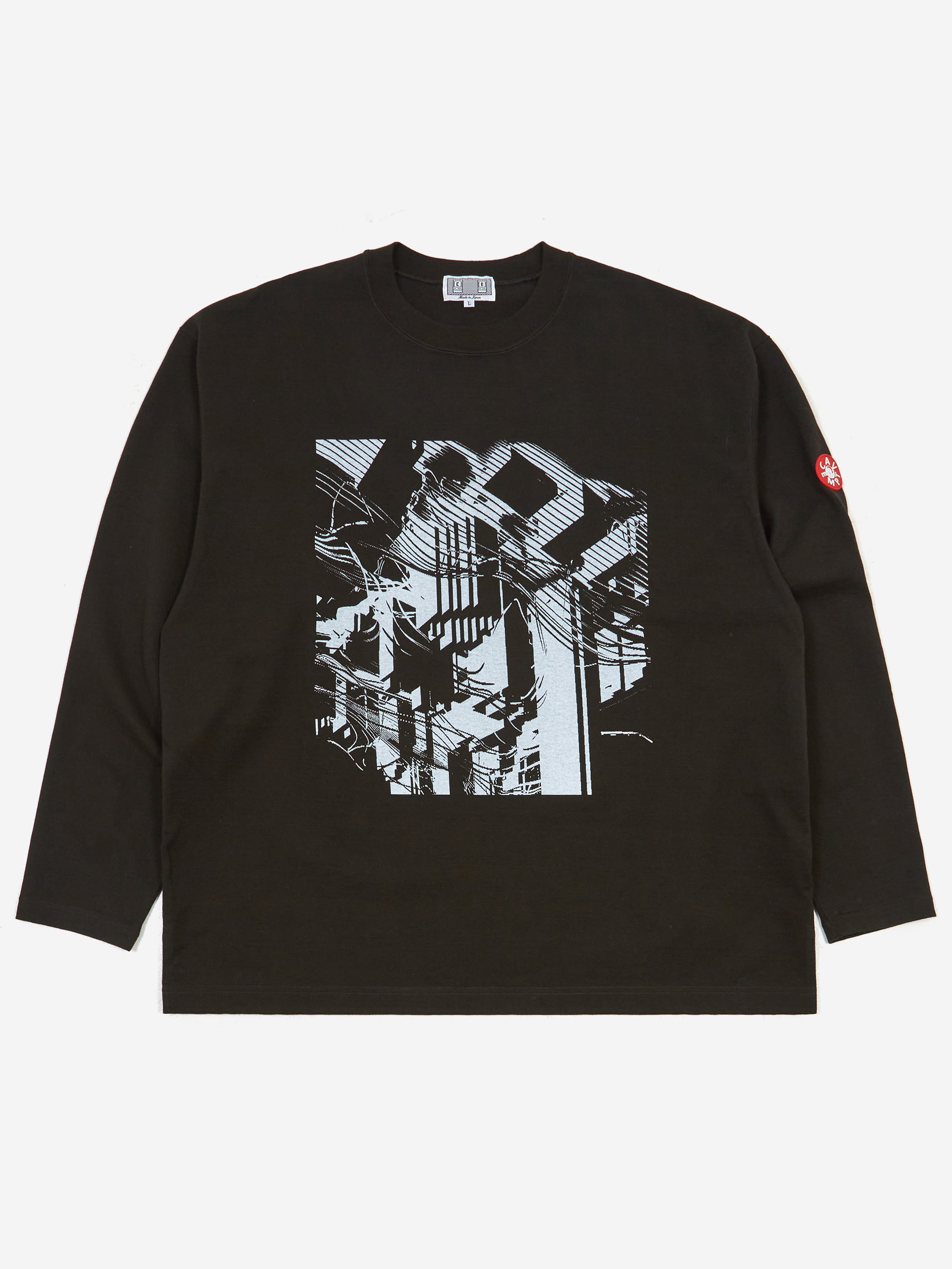 C.E Cav Empt MD Jaunte Heavy Long Sleeve T Shirt Black Goodhood