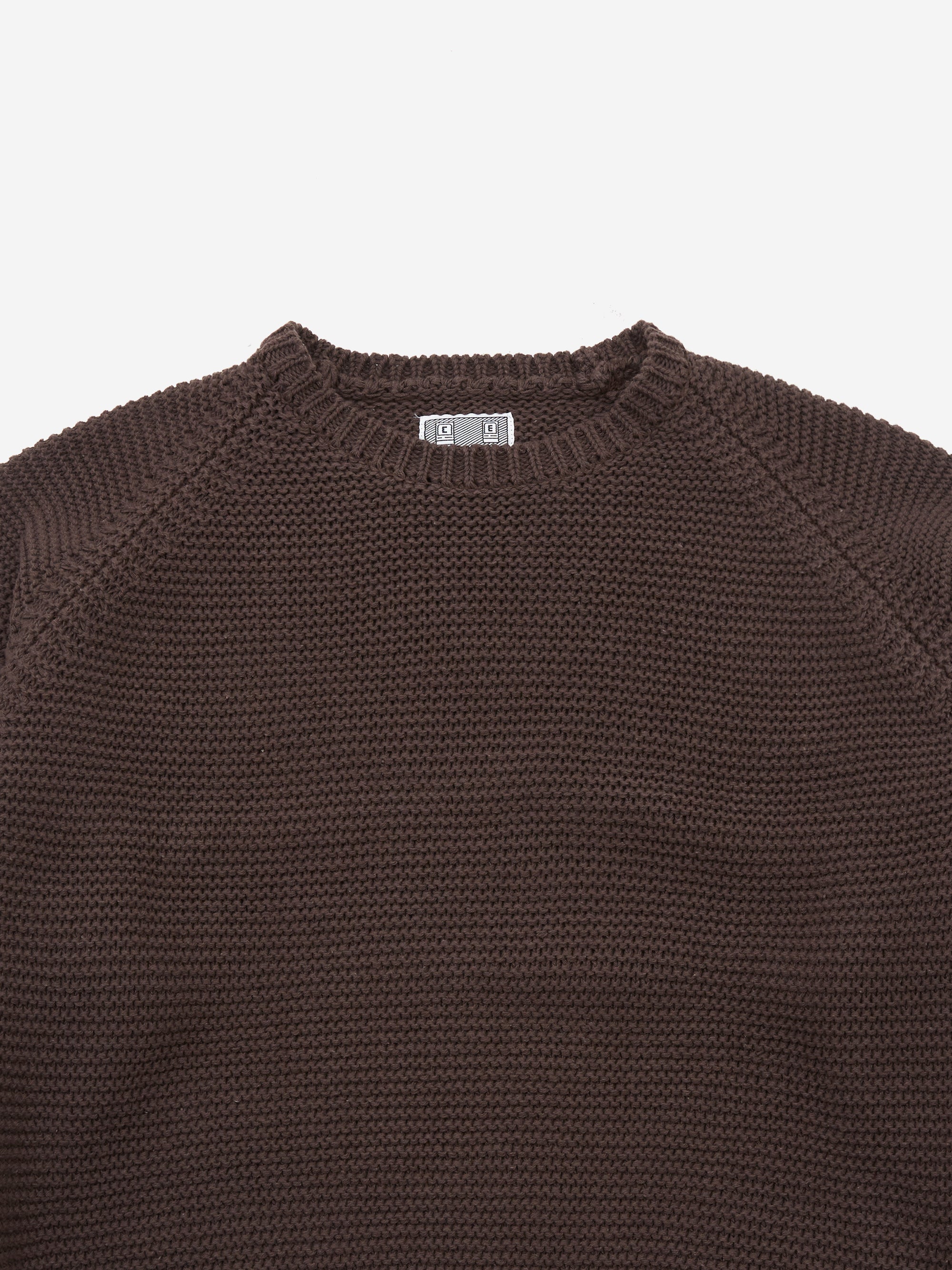 C.E Cav Empt Raglan Sleeve Cotton Knit - Grey – Goodhood